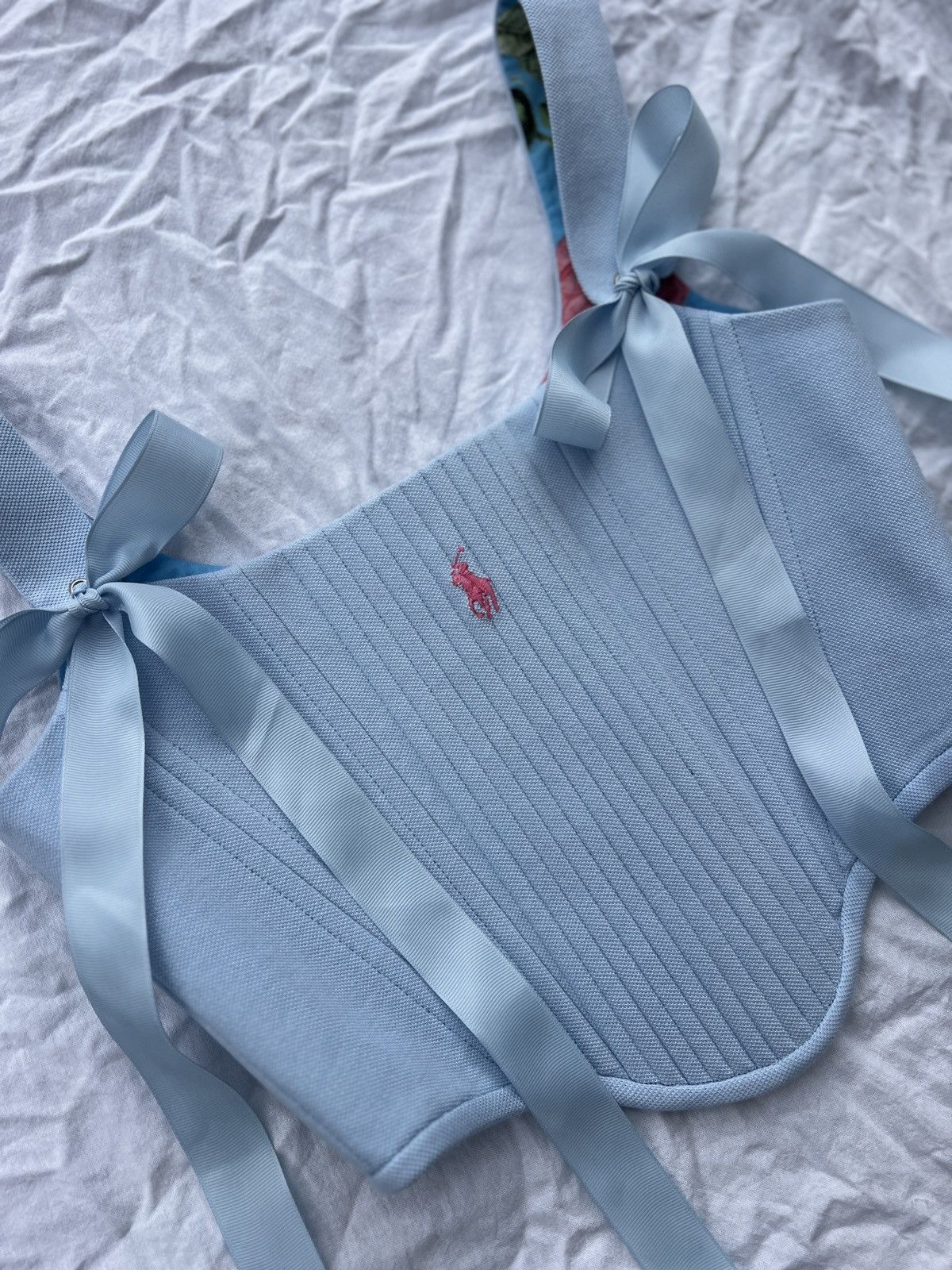 Polo Ralph Lauren Upcycled polo corset top Size M / US 6-8 / IT 42-44 - 3 Thumbnail
