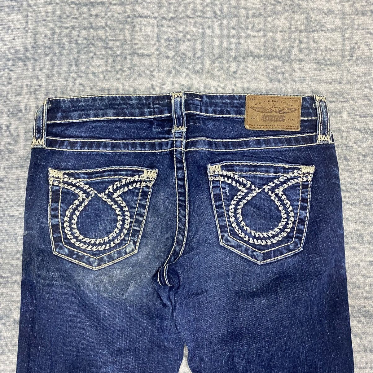 Japanese Brand Flared🔥 Big Star Bootcut Jeans Punk Size US 30 / EU 46 - 14 Thumbnail