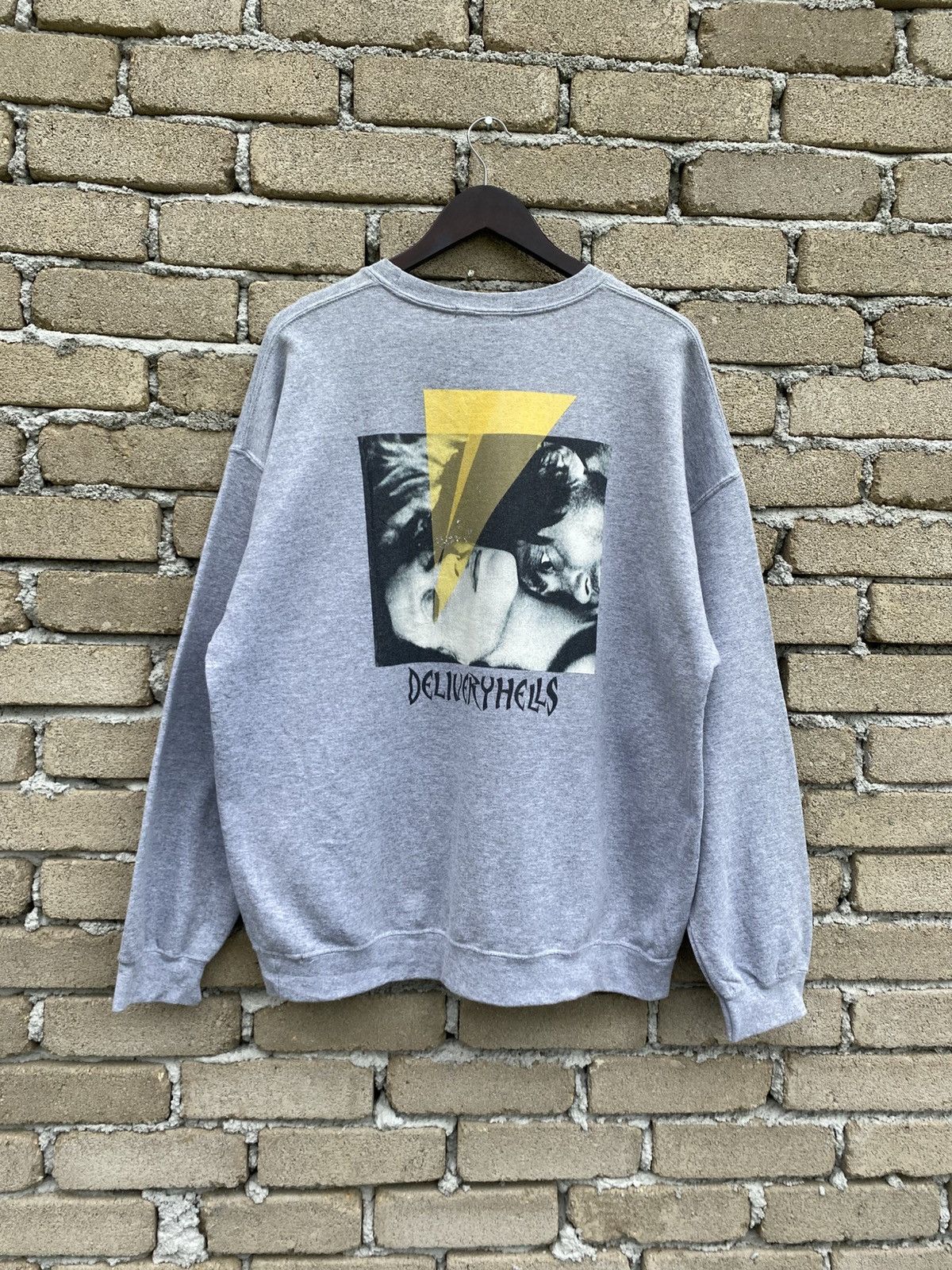 Flagstuff Vintage Flagstuff Delivery Hells Sweatshirt Size US XL / EU 56 / 4 - 2 Thumbnail