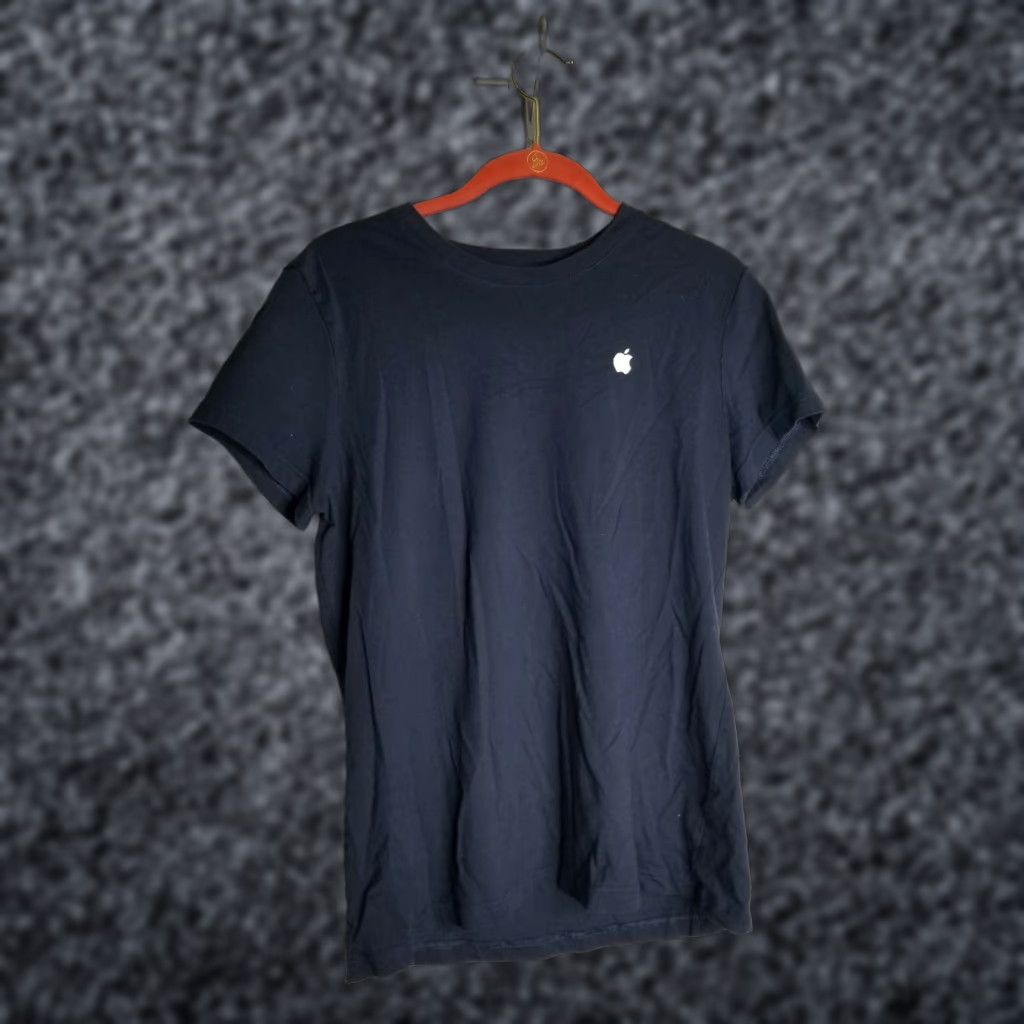 Apple Womens Apple Store Employee T Shirt Navy Blue L Size L / US 10 / IT 46 - 1 Thumbnail