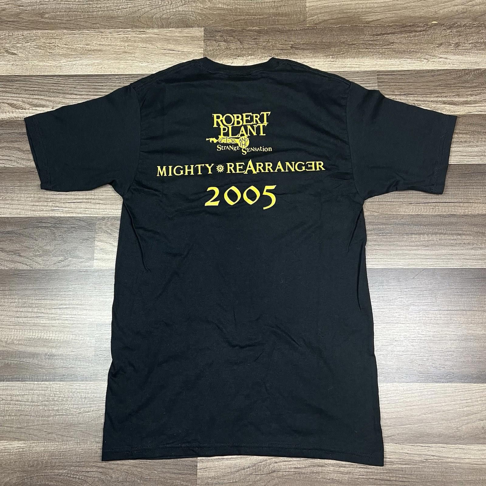 Hanes VTG Robert Plant Strange Sensation Mighty Rearranger Sz S Size US S / EU 44-46 / 1 - 2 Thumbnail