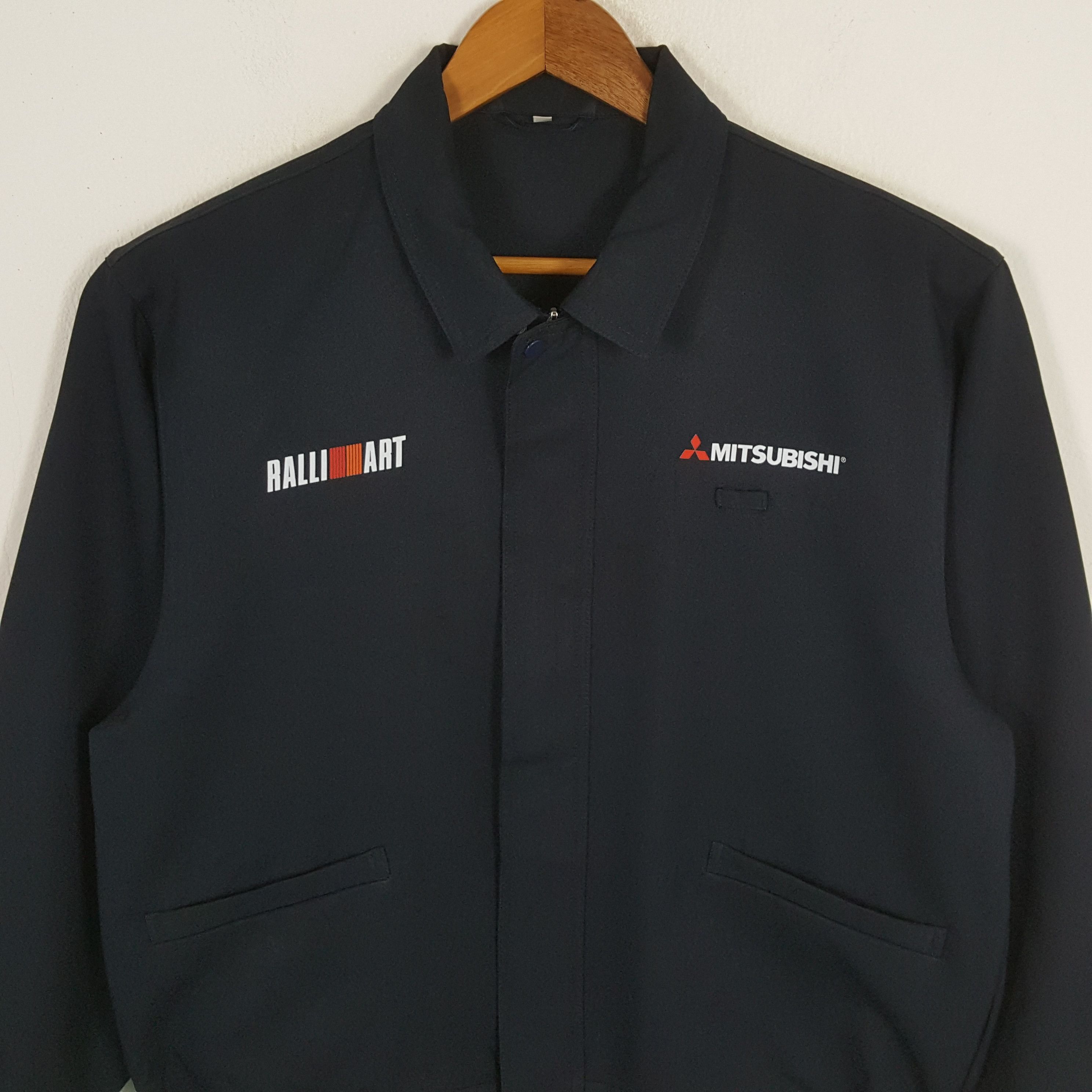 Japanese Brand × Vintage Vintage MITSUBISHI RALLI ART Japanese Racing Custom Jacket Size US L / EU 52-54 / 3 - 4 Thumbnail