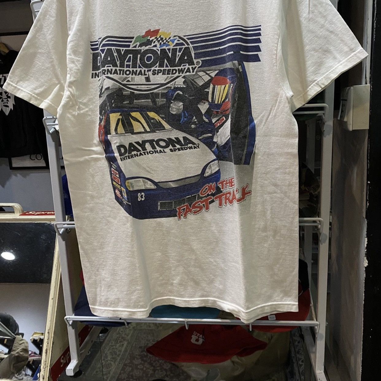 Daytona Vintage 90s Daytona International Speedway NASCAR - Tultex Size US L / EU 52-54 / 3 - 4 Thumbnail