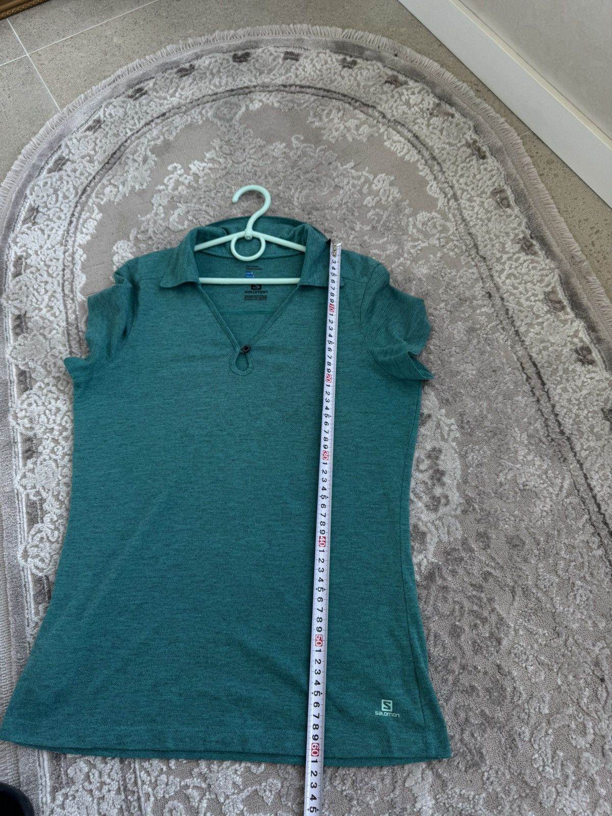Salomon Solomon Outdoor Women’s Polo Cycling T-Shirt Mountain Aki Size S / US 4 / IT 40 - 9 Thumbnail