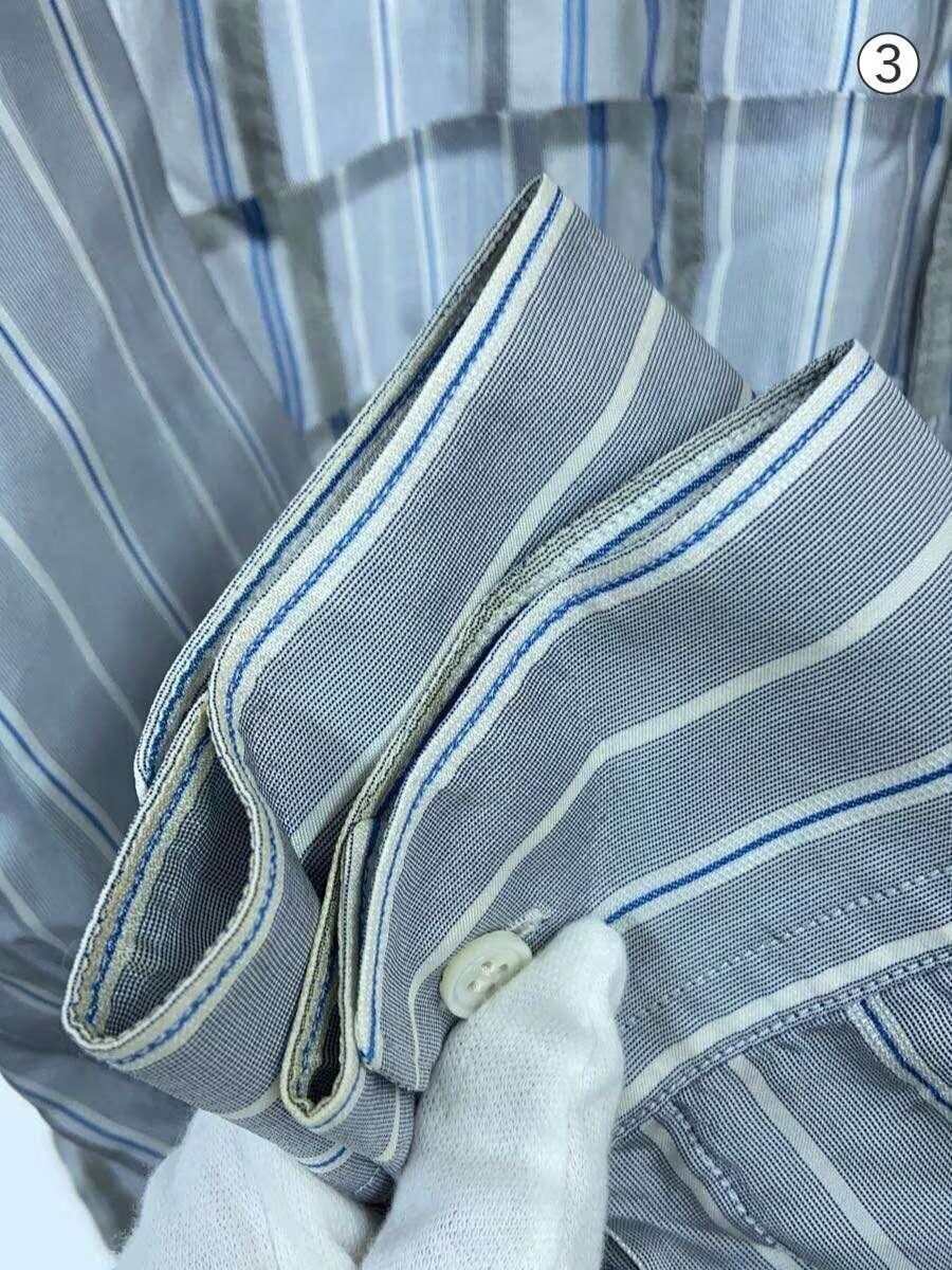 Comme des Garcons × Comme des Garcons SHIRT Reconstructed Striped Button Shirt - Comme Des Garcons Size US S / EU 44-46 / 1 - 4 Thumbnail