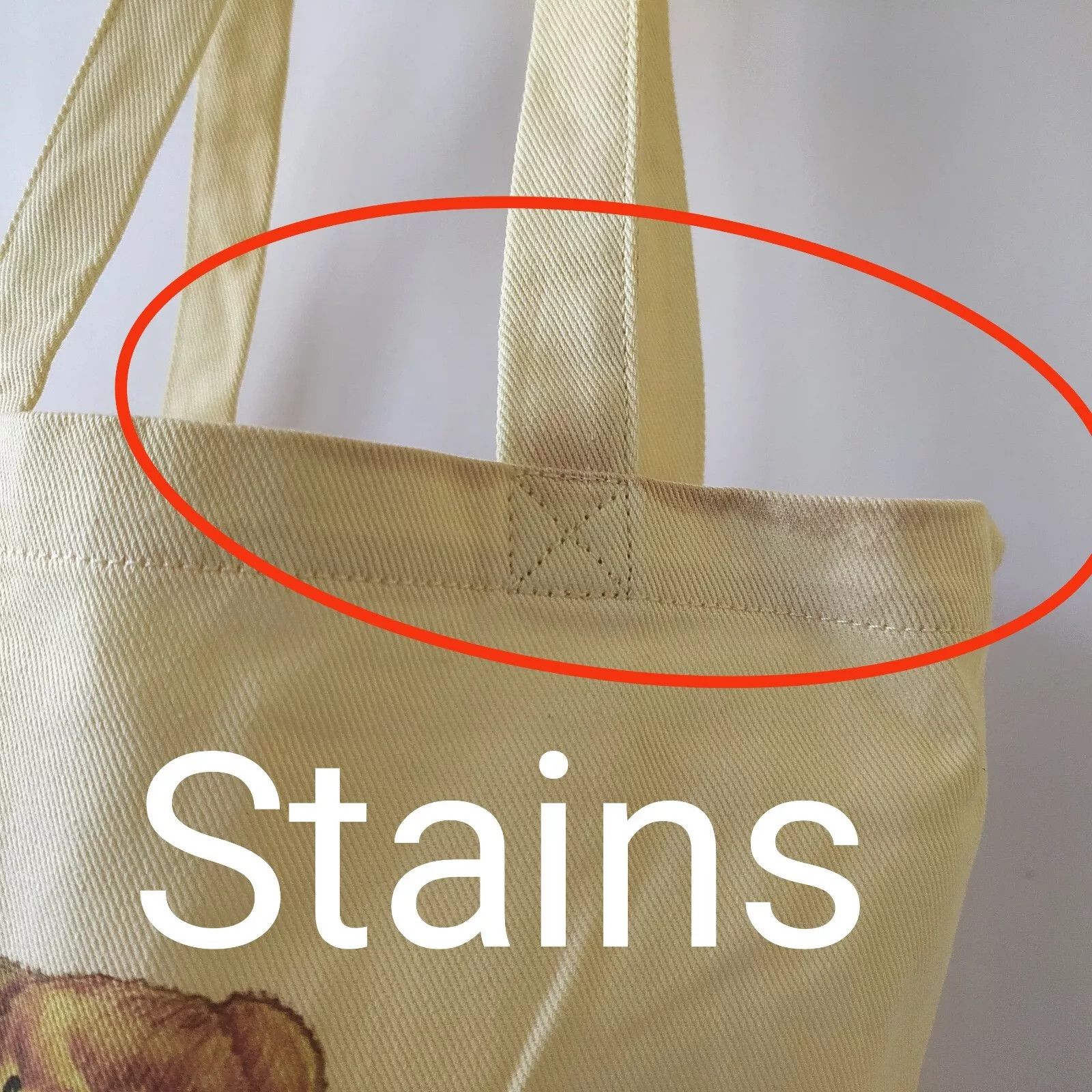 Polo Ralph Lauren Polo Ralph Lauren Polo Bear Cotton Canvas Tote Bag IFD 8038 Size ONE SIZE - 10 Thumbnail