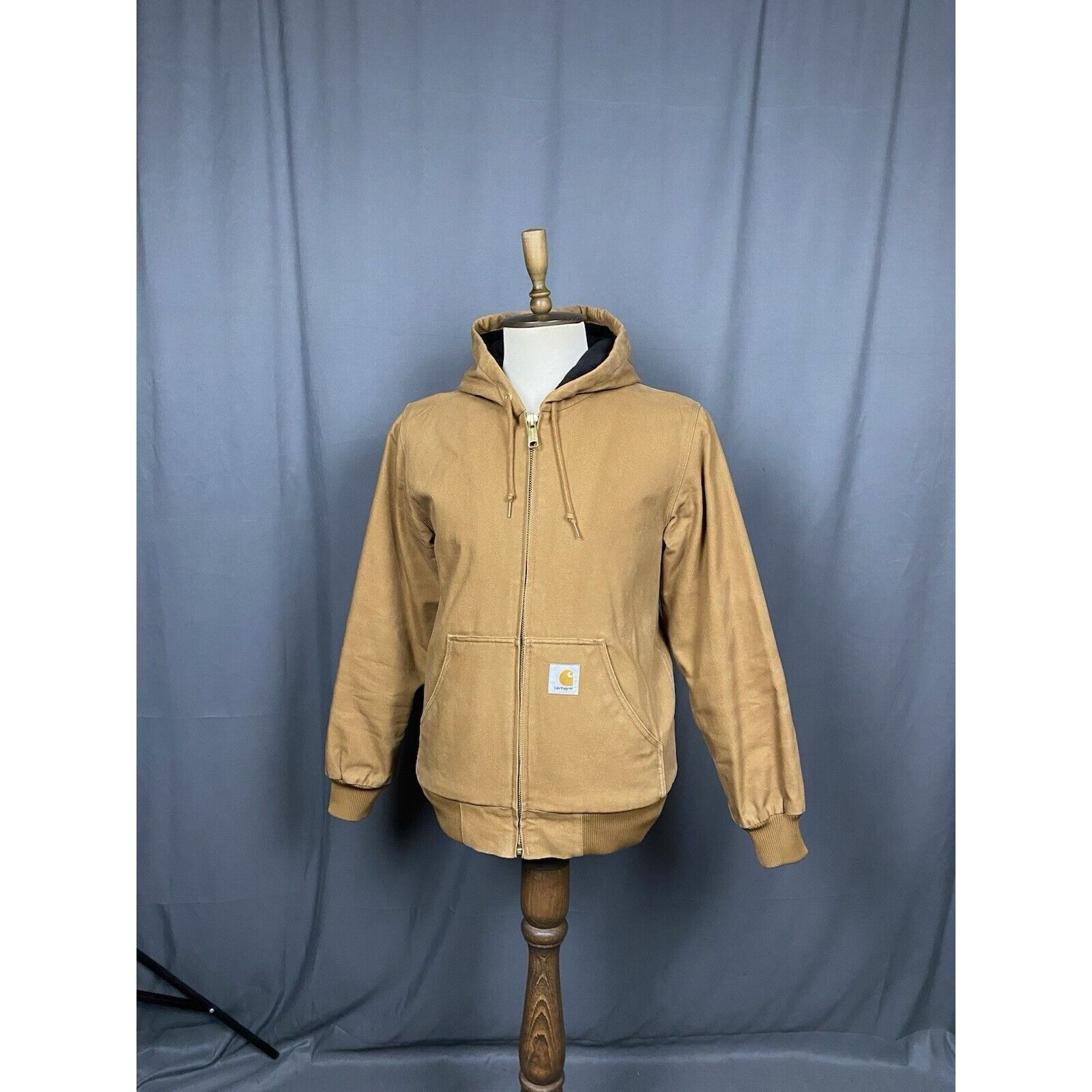 Carhartt MINT! Carhartt Active Men's Brown Beige Insulated Hooded Jac Size US M / EU 48-50 / 2 - 2 Thumbnail