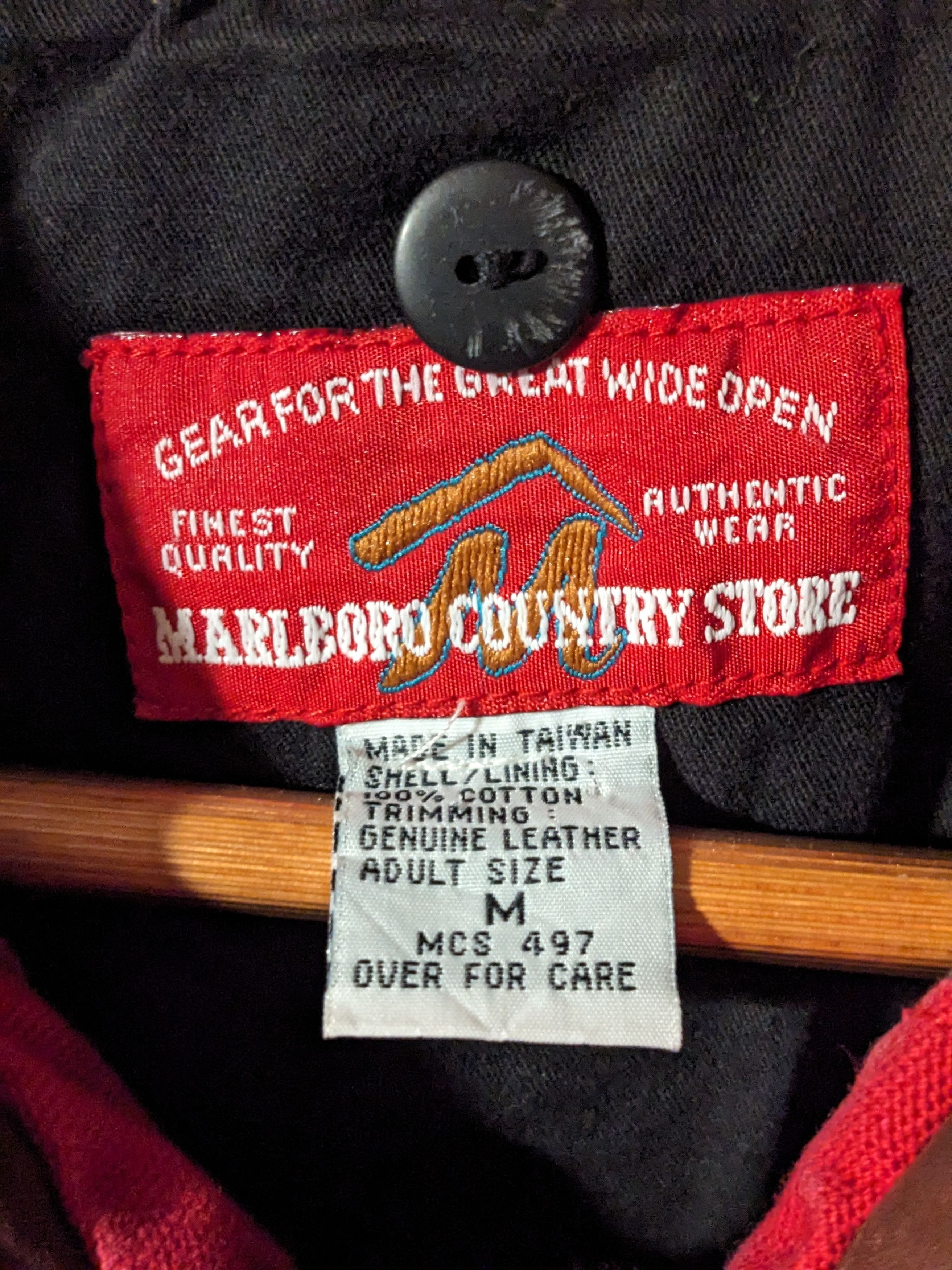 Marlboro × Vintage Vintage 90s Marlboro Country Store Medium Chore Coat Jacket Size US M / EU 48-50 / 2 - 2 Thumbnail