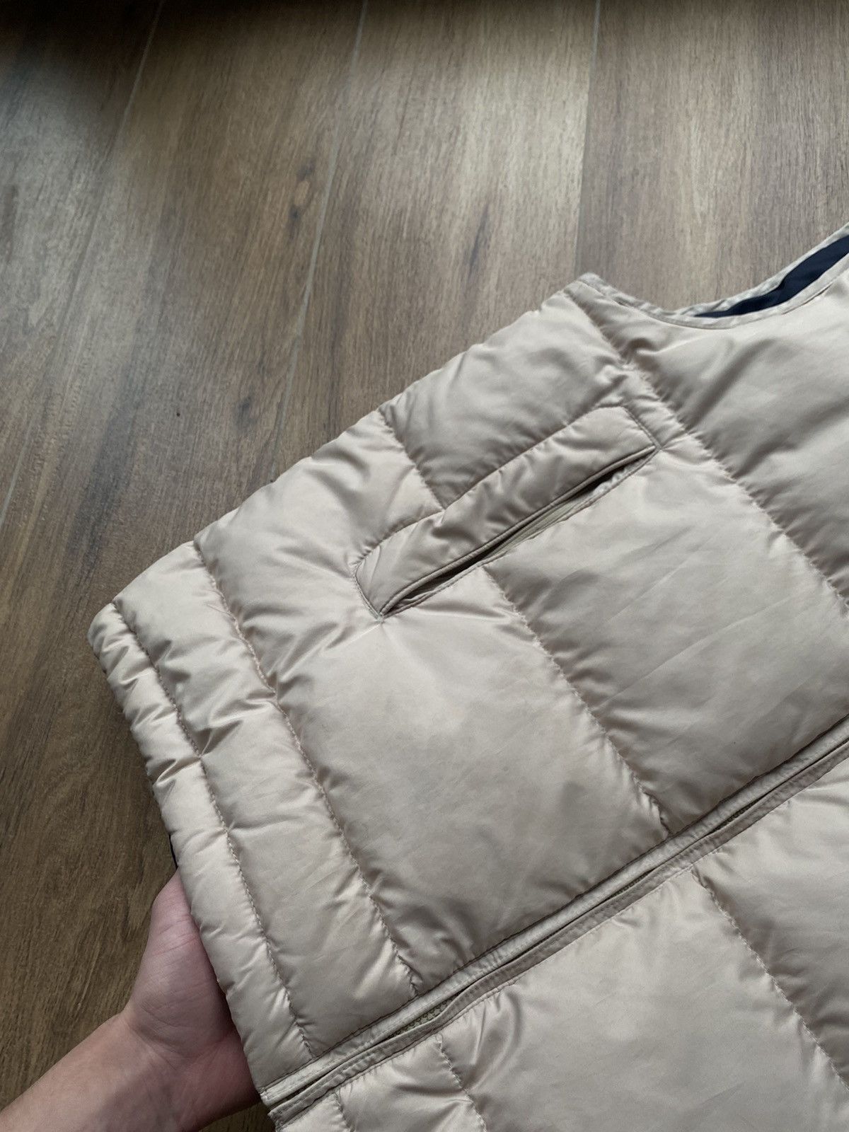 Nike Nike Vintage Puffer Vest Mini Swoosh Japanese Drill Hype Y2K Size US L / EU 52-54 / 3 - 6 Thumbnail