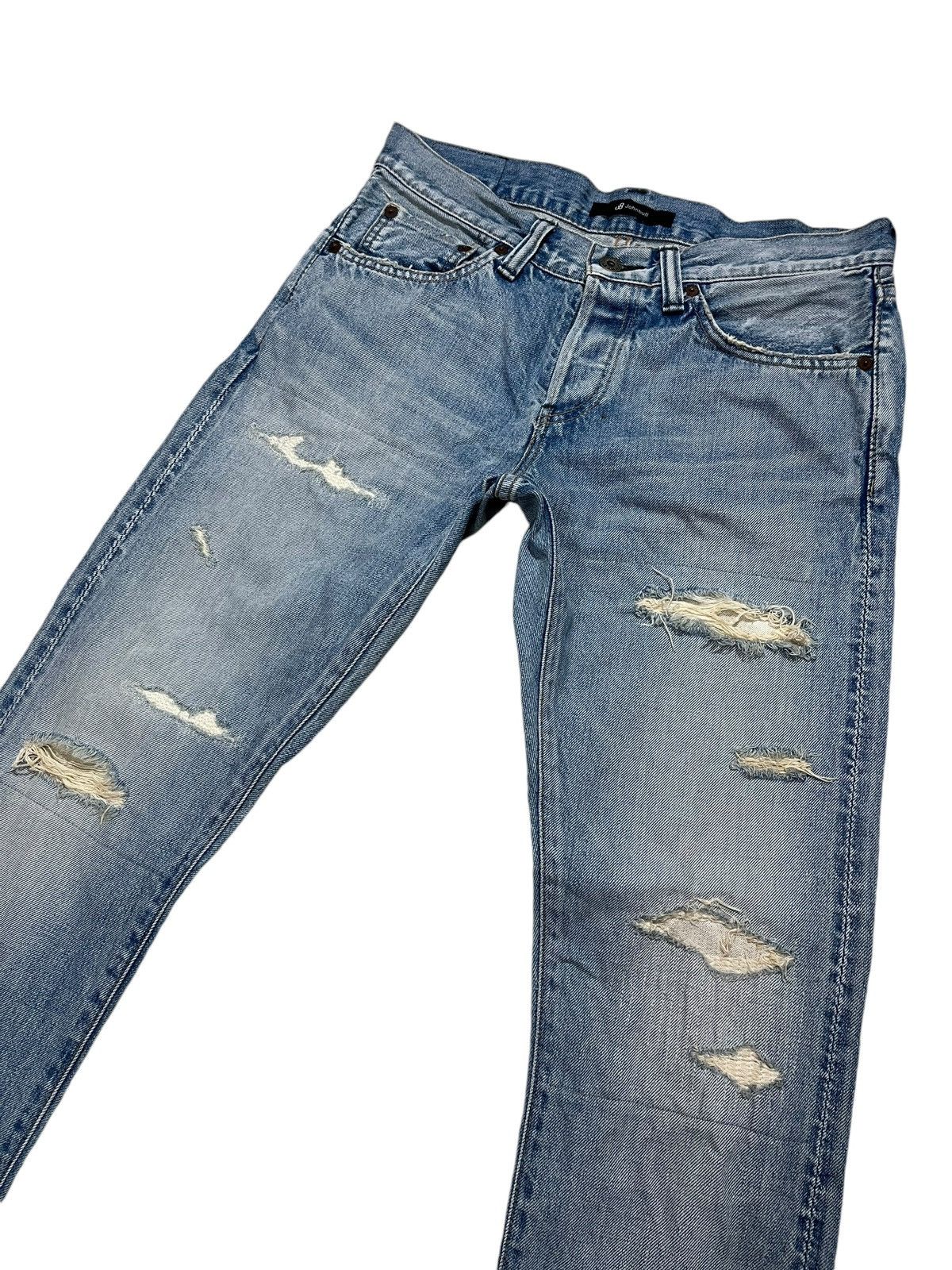 Japanese Brand × Vintage JOHNBULL JAPANESE BRAND DISTRESS SELVEDGE SLIM JEANS Size US 31 - 2 Thumbnail
