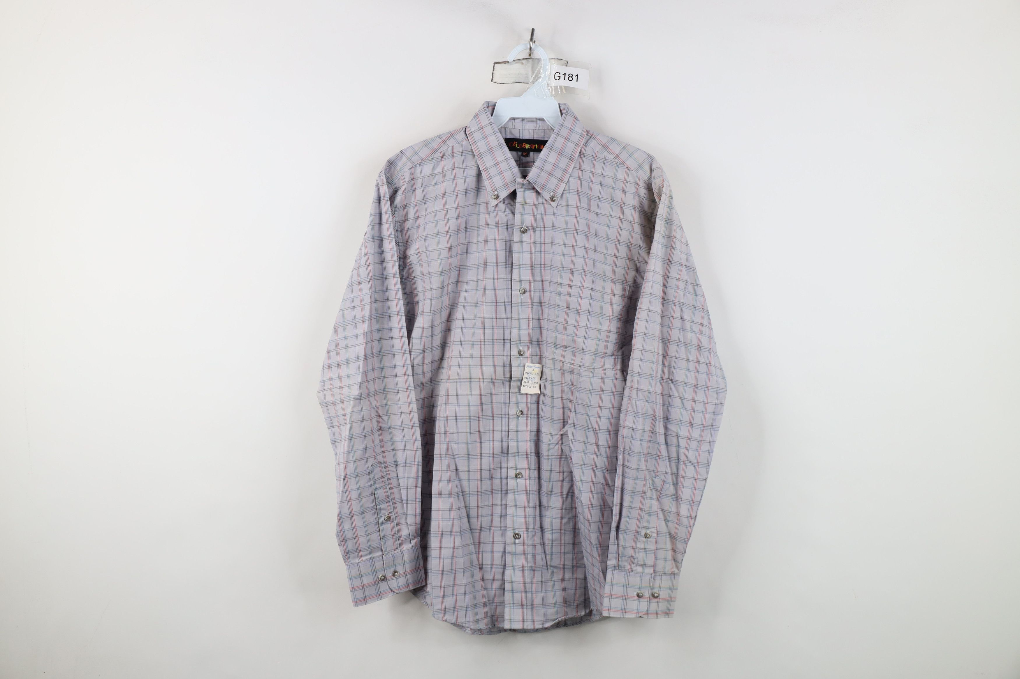 Vintage Deadstock Vintage 80s 90s Streetwear Button Down Shirt Size US M / EU 48-50 / 2 - 1 Thumbnail
