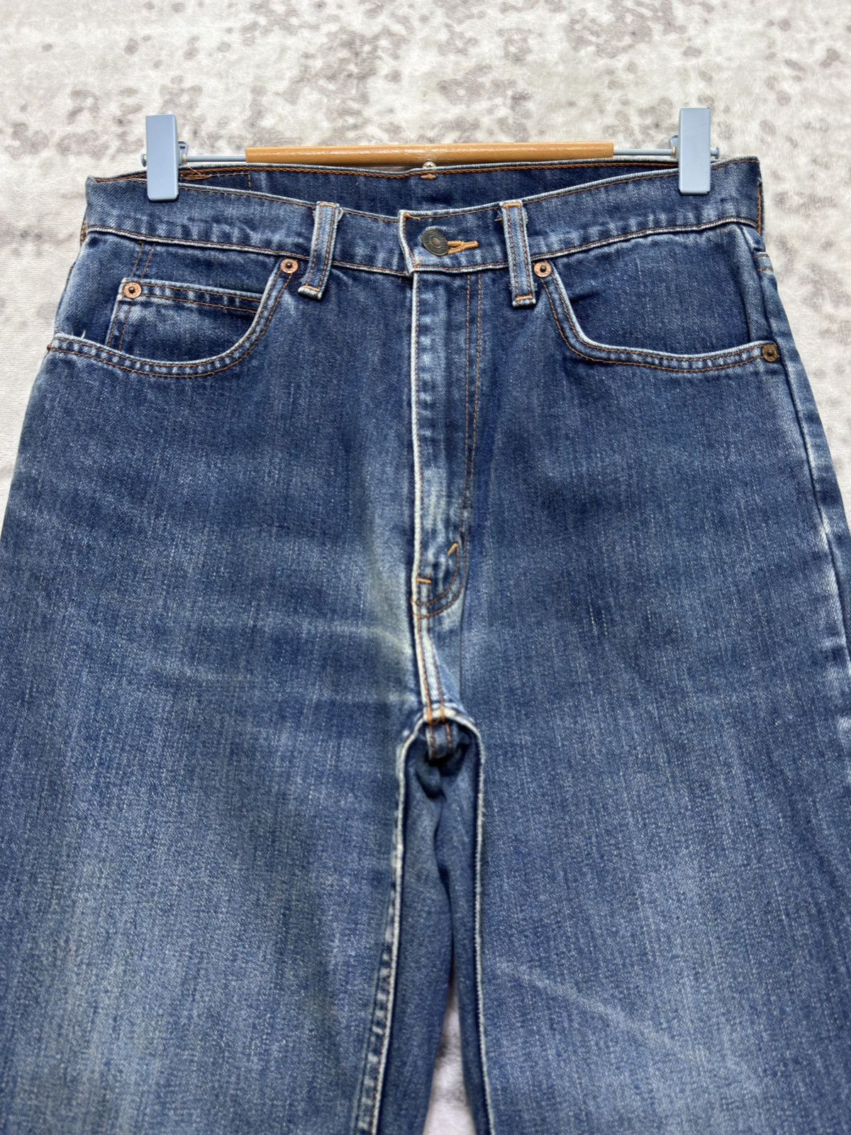 Levi's Vintage Levi’s 854 Orange Tab High Waist Mom Fit Denim Jeans Size US 28 / EU 44 - 3 Thumbnail