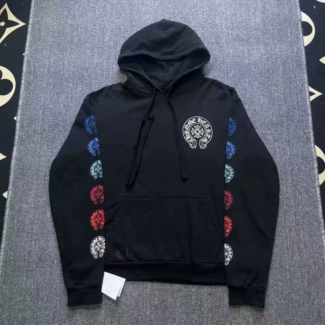 Chrome Hearts Chrome Hearts Colorful HorseshoeHooded Sweatshirt Size S / US 4 / IT 40 - 1 Thumbnail
