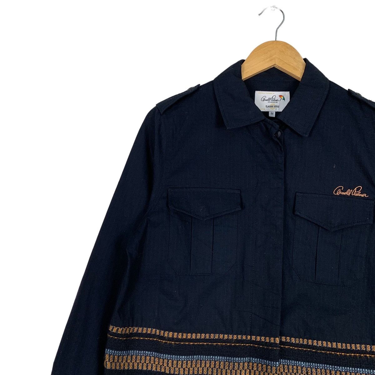 Japanese Brand Arnold Palmer Classic Style Worker Shirt Jacket #1169-C54 Size US M / EU 48-50 / 2 - 3 Thumbnail