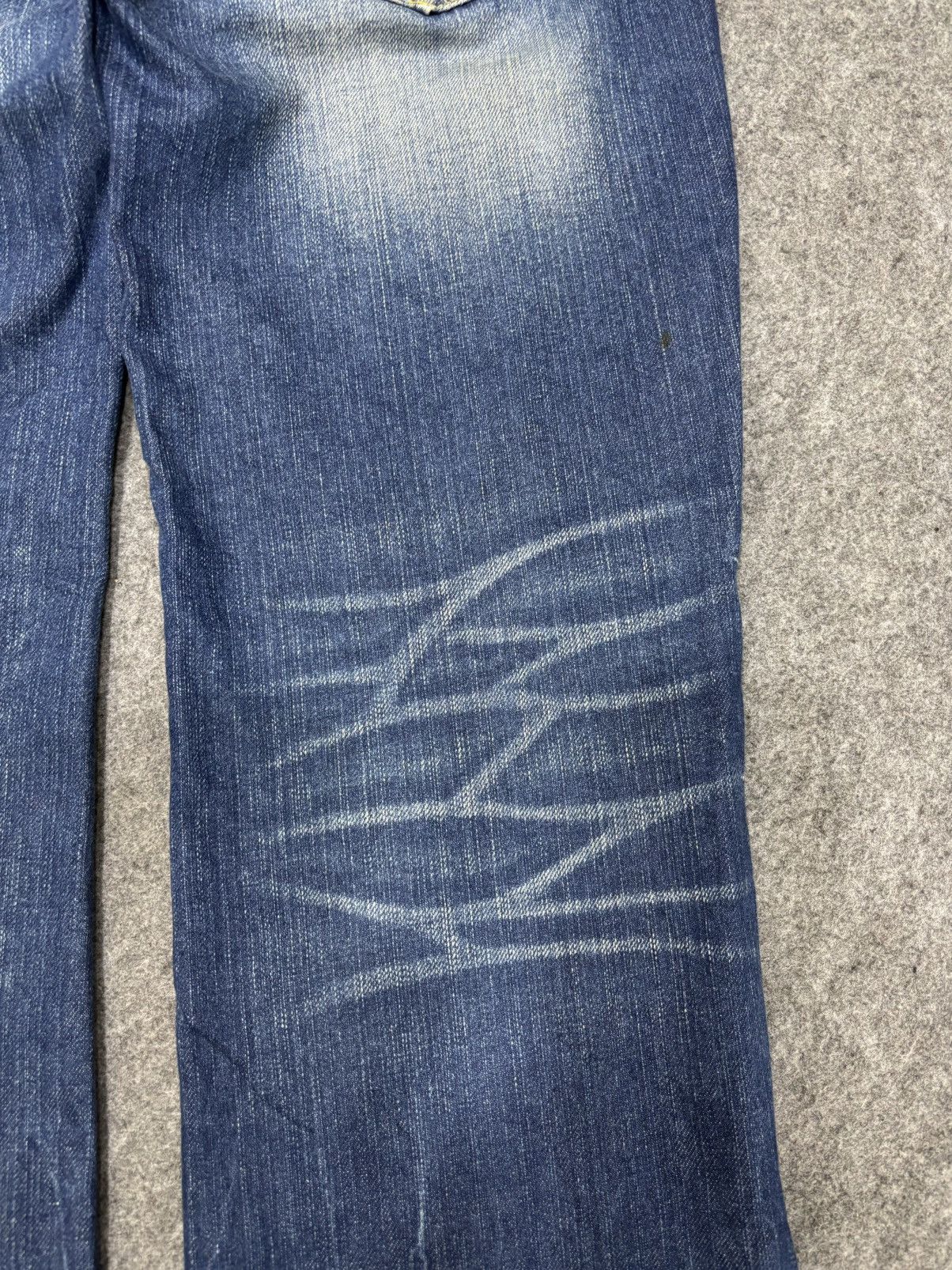 Japanese Brand 💥Sick Design💥Rare The Red Pepper Indian Low Rise Denim F638 Size US 32 / EU 48 - 14 Thumbnail