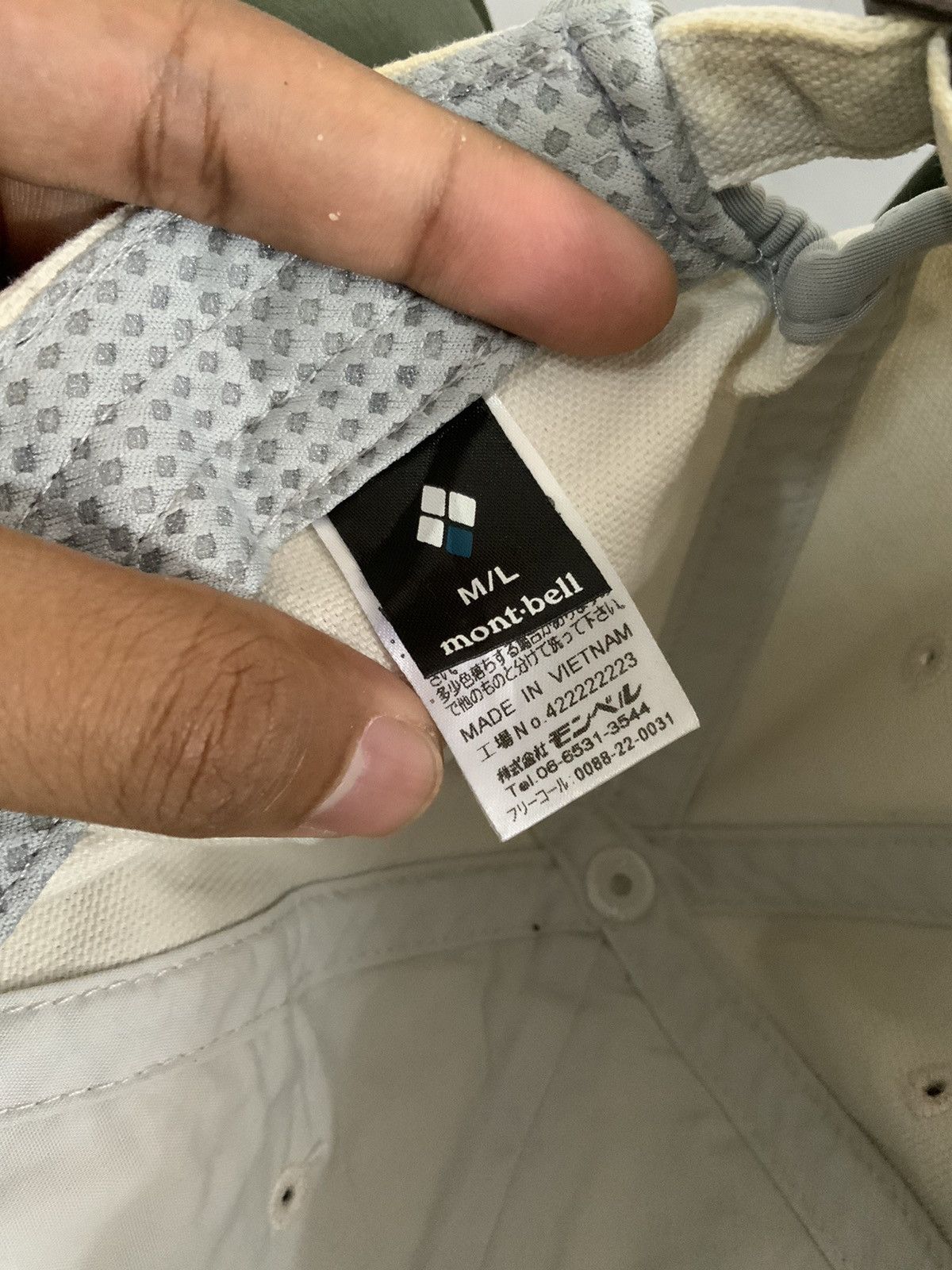 Japanese Brand Montbell Hat Cap Size ONE SIZE - 10 Thumbnail
