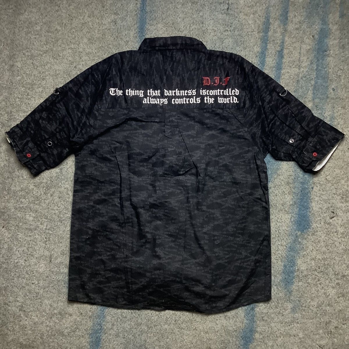 Designer × Hysteric Glamour × If Six Was Nine Y2k DjFree ifsixwasnine poem shirt like dogtown Size US L / EU 52-54 / 3 - 14 Thumbnail