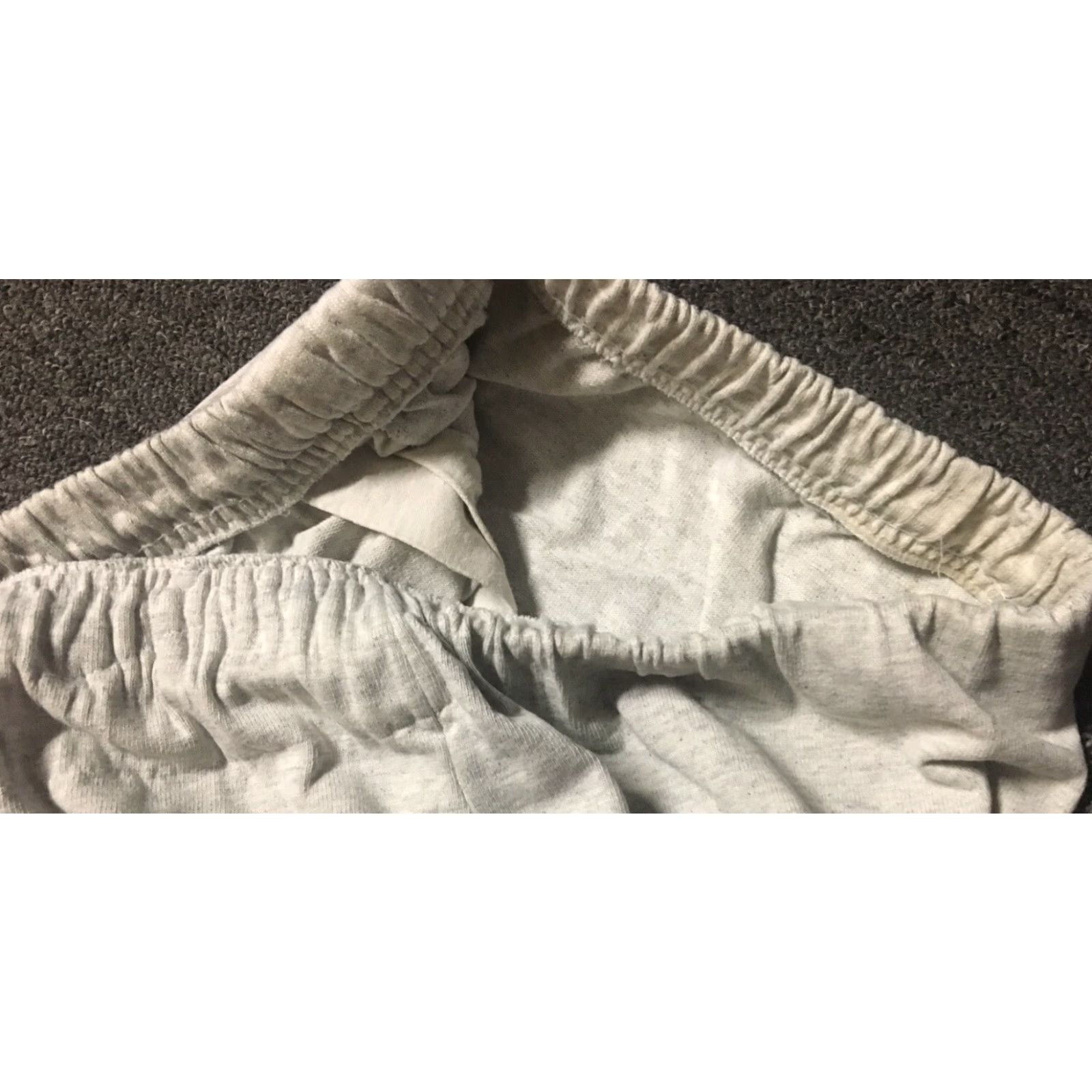 Champion VINTAGE Champion Sweatpants L Gray Lightweight Faded 80s 90s USA Gym Activewear Pants Men Size US 33 - 6 Thumbnail