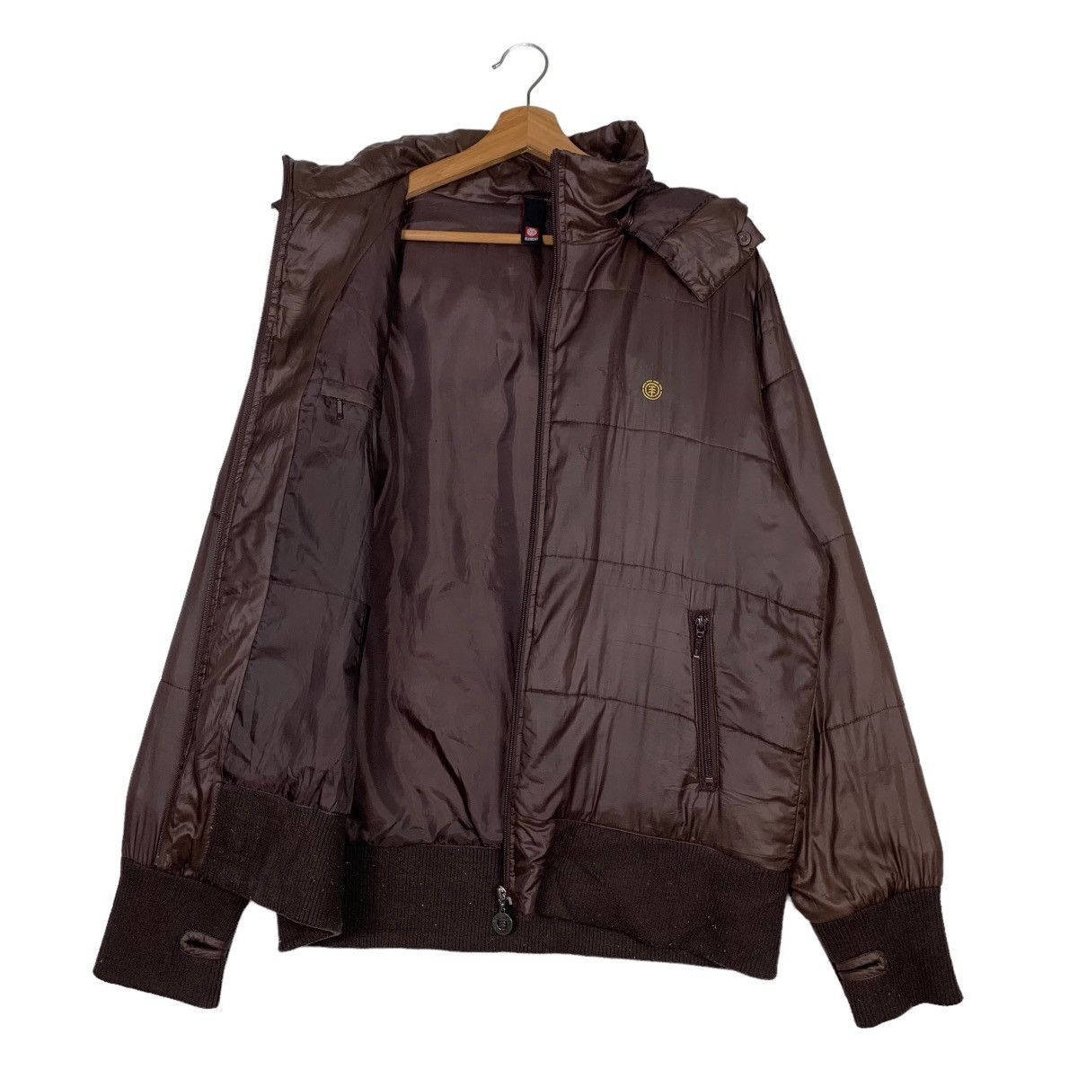 Element ELEMENT Puffer Hoodie Jacket #0264-C12 Size US L / EU 52-54 / 3 - 11 Thumbnail