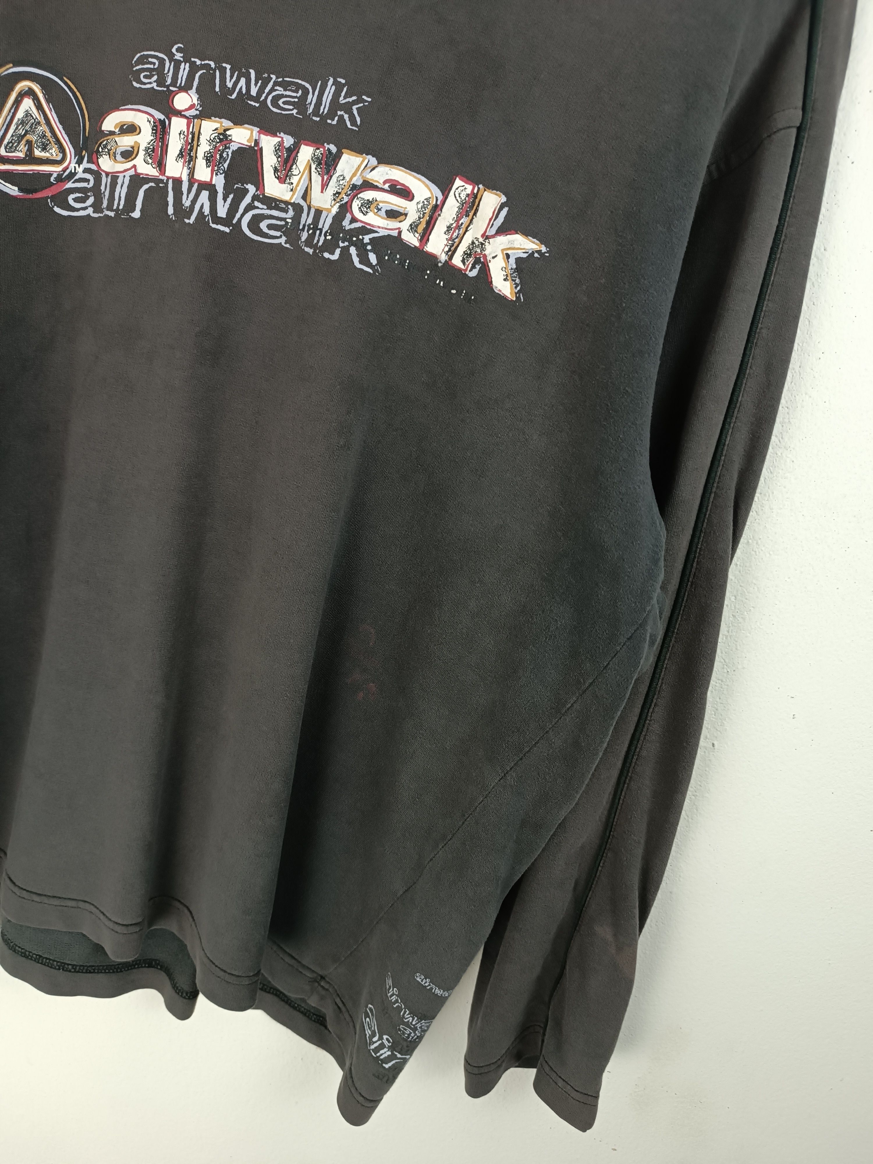 Airwalk THRASHED FADED VINTAGE Y2K AIRWALK TEE VKEI KMIRII GRUNGE Size US L / EU 52-54 / 3 - 8 Thumbnail