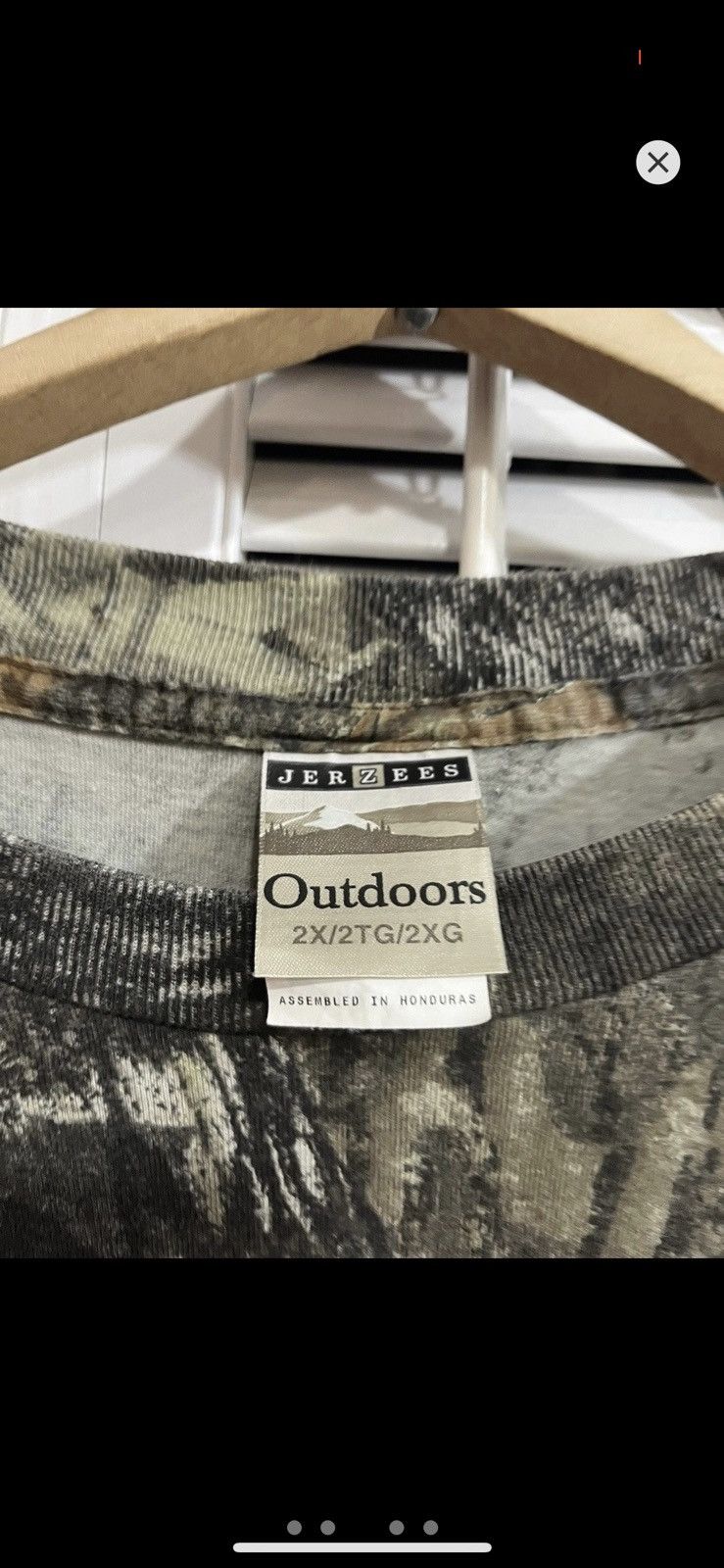 Vintage Crazy Vintage Tree Camo Outdoors Pocket Longsleeve Tee Size US XXL / EU 58 / 5 - 5 Thumbnail