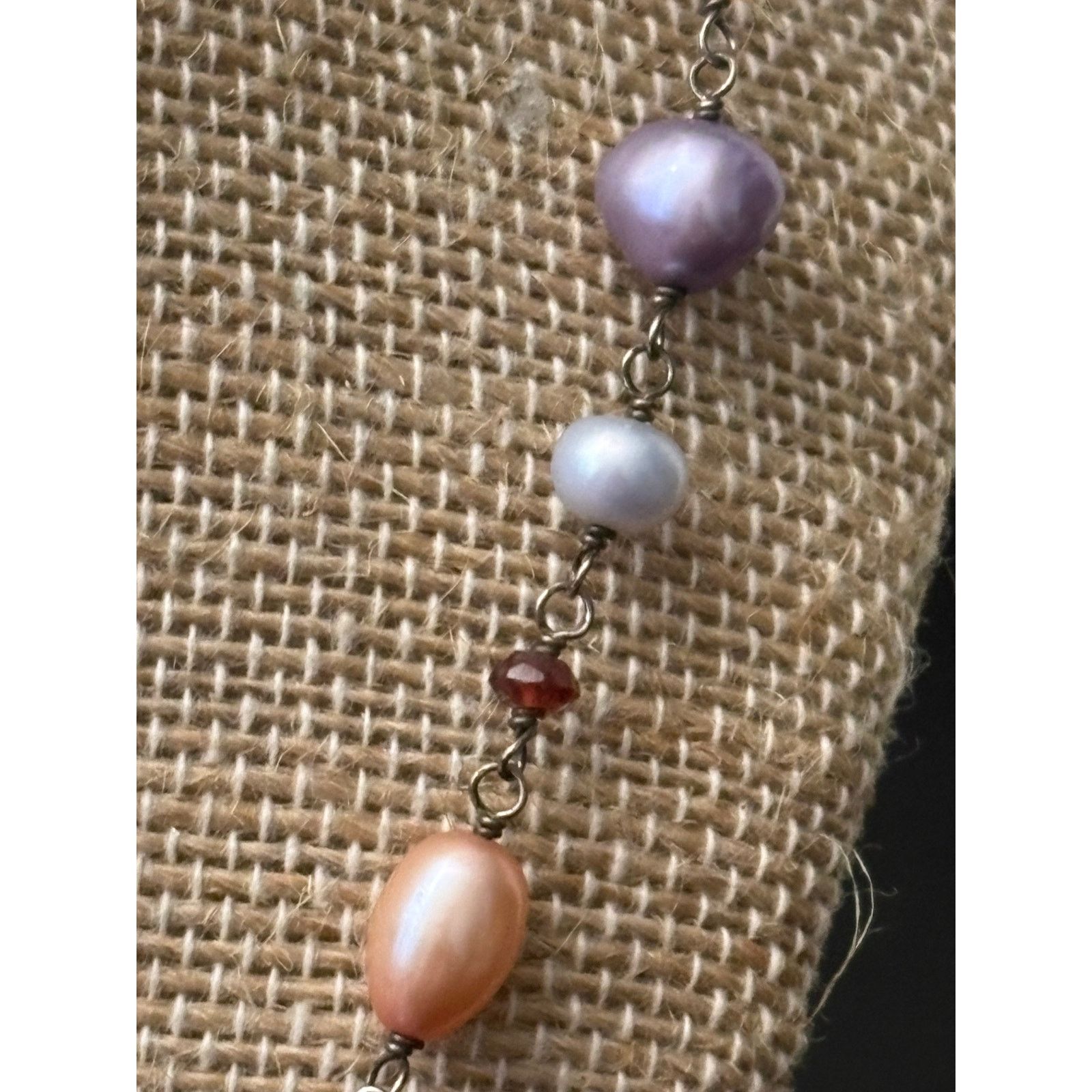 Other Genuine Honora Freshwater Pearl Necklace 17" Sterling Silver Size ONE SIZE - 4 Thumbnail