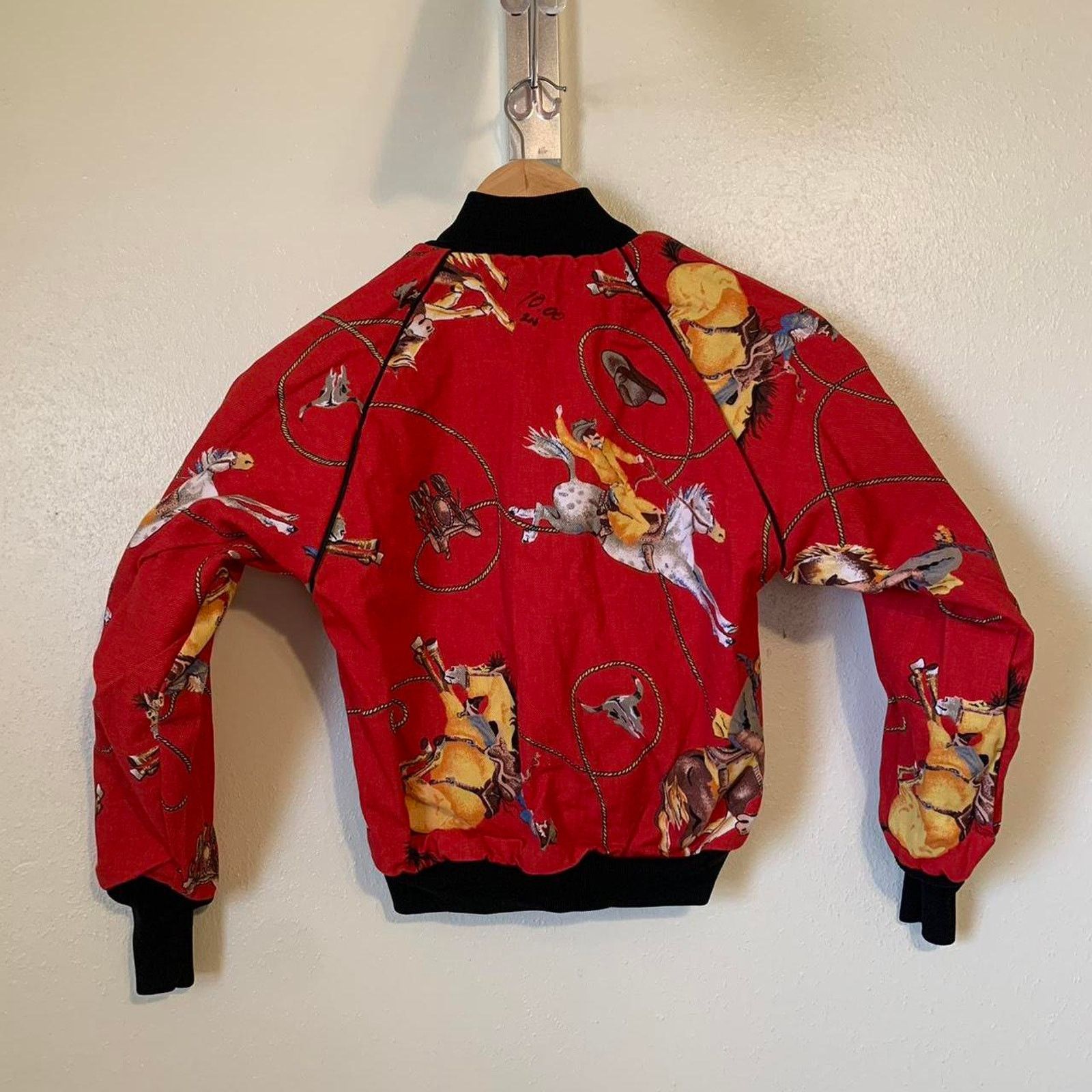 Vintage Vintage 90s Kyta Make Co. Western Reversible Bomber Jacket Size M / US 6-8 / IT 42-44 - 5 Thumbnail