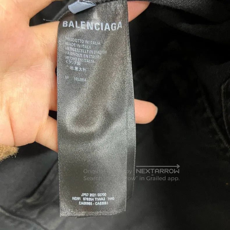 Balenciaga Balenciaga Black Logo Hooded Sweatshirt. Size US L / EU 52-54 / 3 - 5 Thumbnail