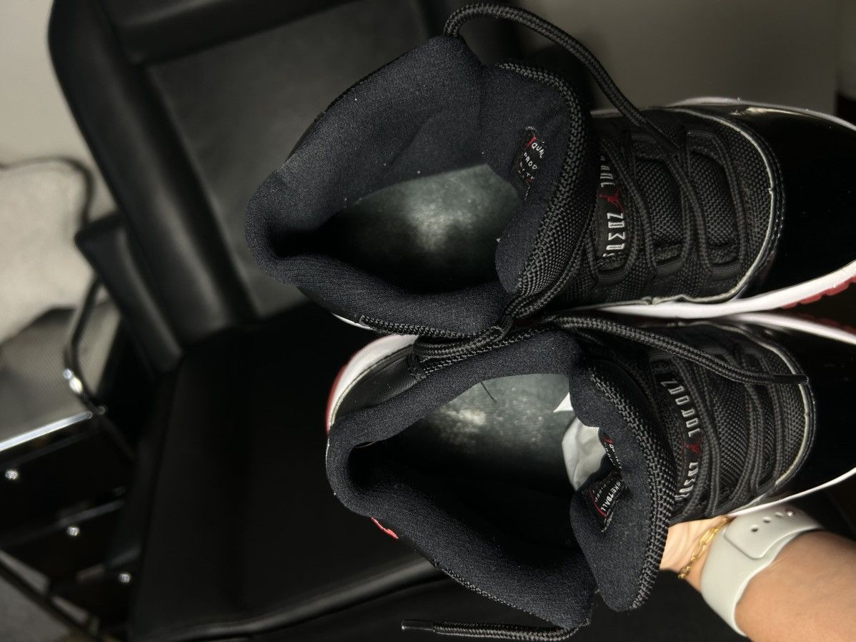 Nike Nike Air Jordan 11 Retro Bred 2019 (GS) Size 4Y 378038-061 Size US 4 / IT 34 - 6 Thumbnail