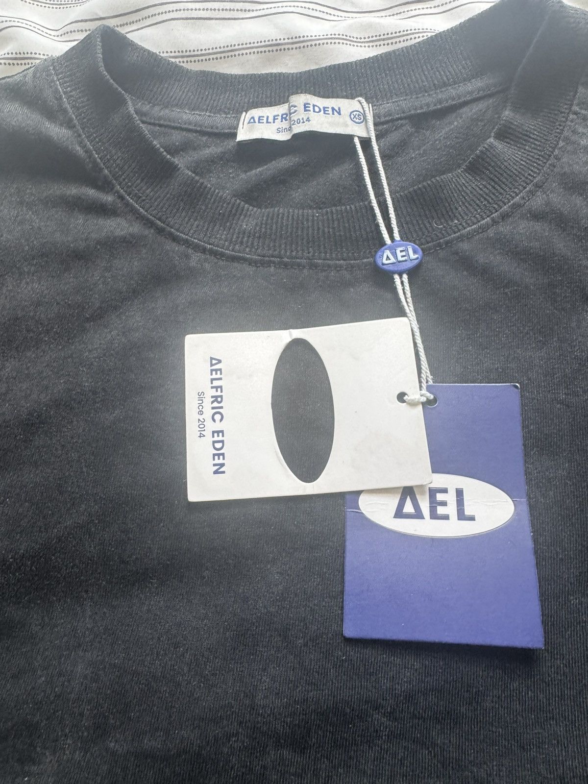 Other Aelfric Eden Washed Black Solid Tee | Size XS Size US XS / EU 42 / 0 - 4 Thumbnail