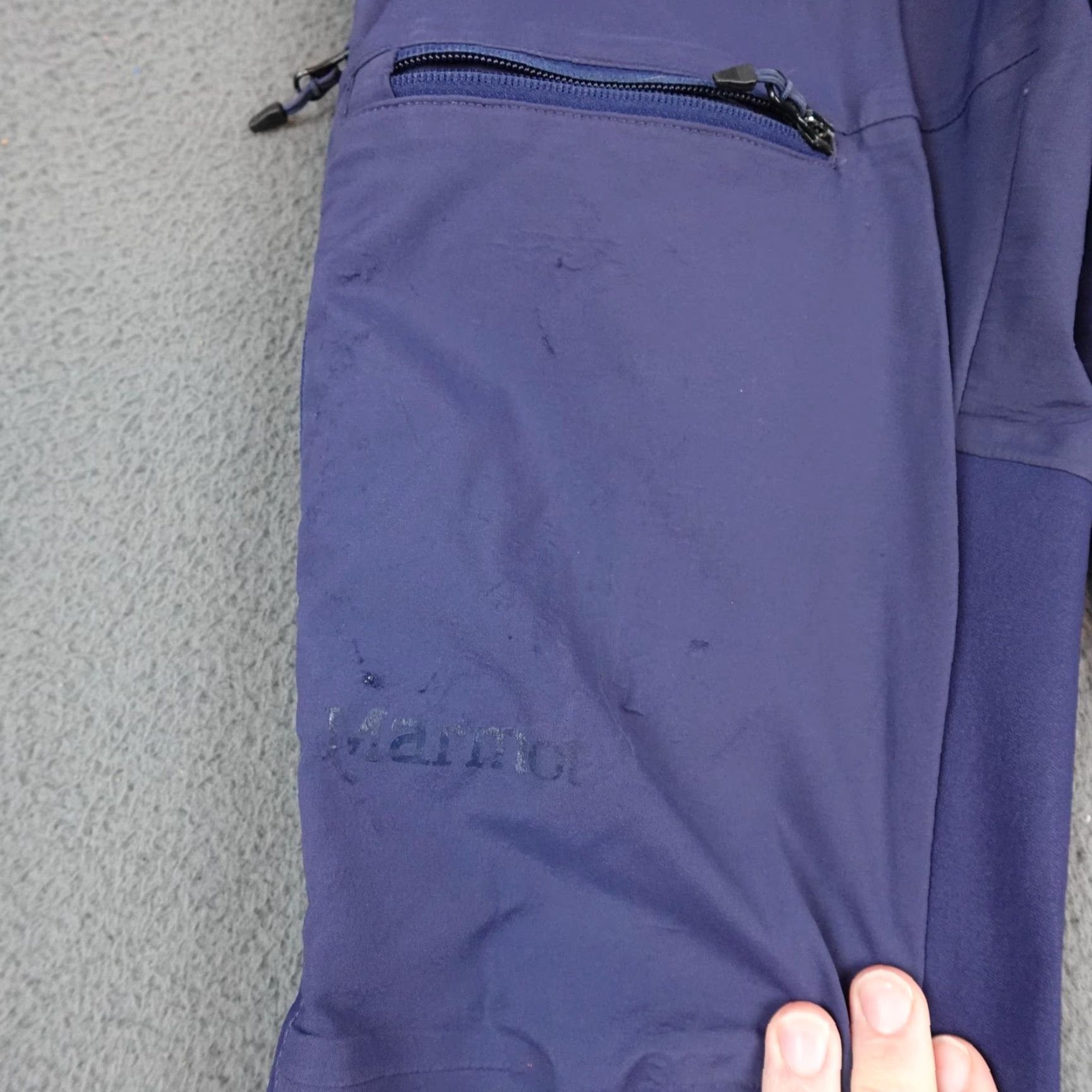 Marmot Marmot Pants Womens 2 Blue Goretex Infinium Softshell Ski Snowboard Belted Pants Women 2 Blue Gore-Tex Infinium Softshell Snow Pants with Belted Size 26" / US 2 / IT 38 - 3 Thumbnail