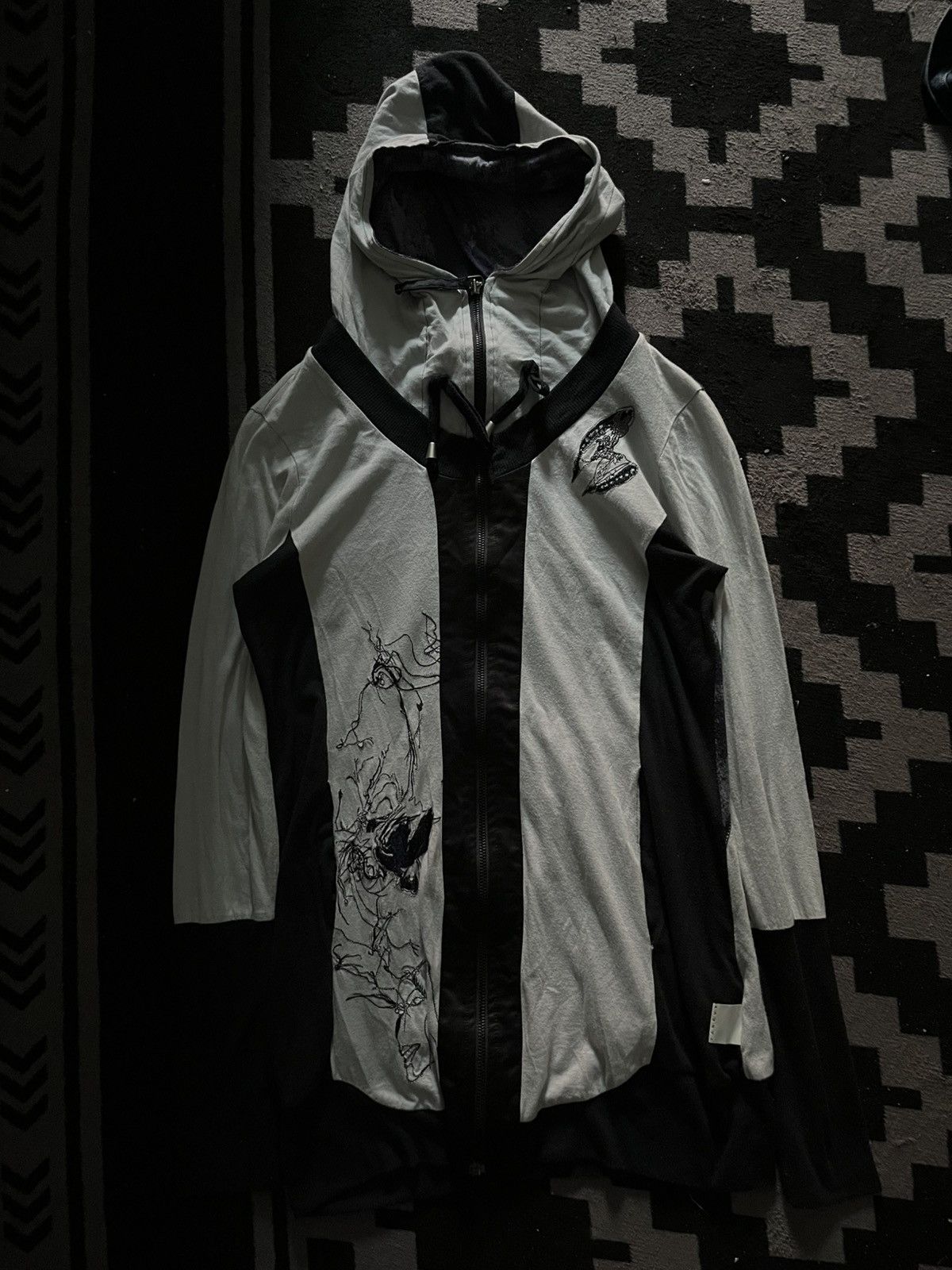 Hysteric Glamour Tankus embroidery mohawk ninja hoodie lgb style Size US M / EU 48-50 / 2 - 1 Thumbnail