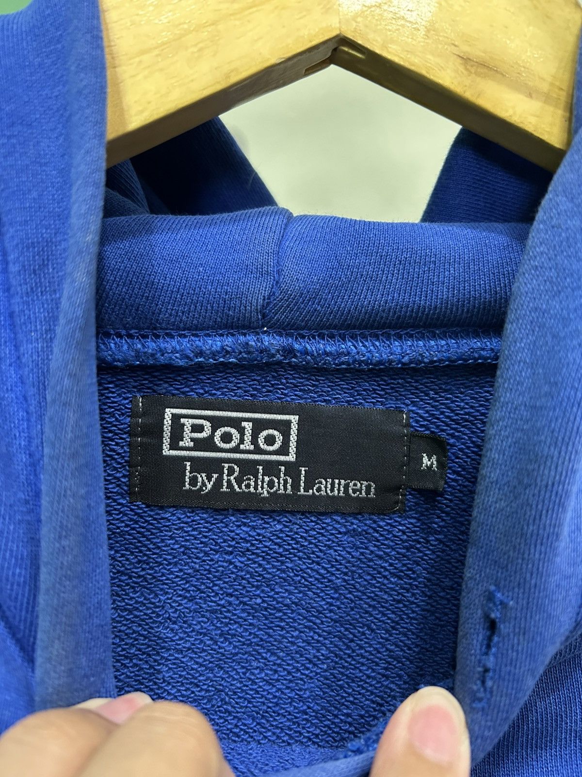 Polo Ralph Lauren Polo Ralph Lauren Spell Out 90s Vintage Hoodie Size US M / EU 48-50 / 2 - 4 Thumbnail