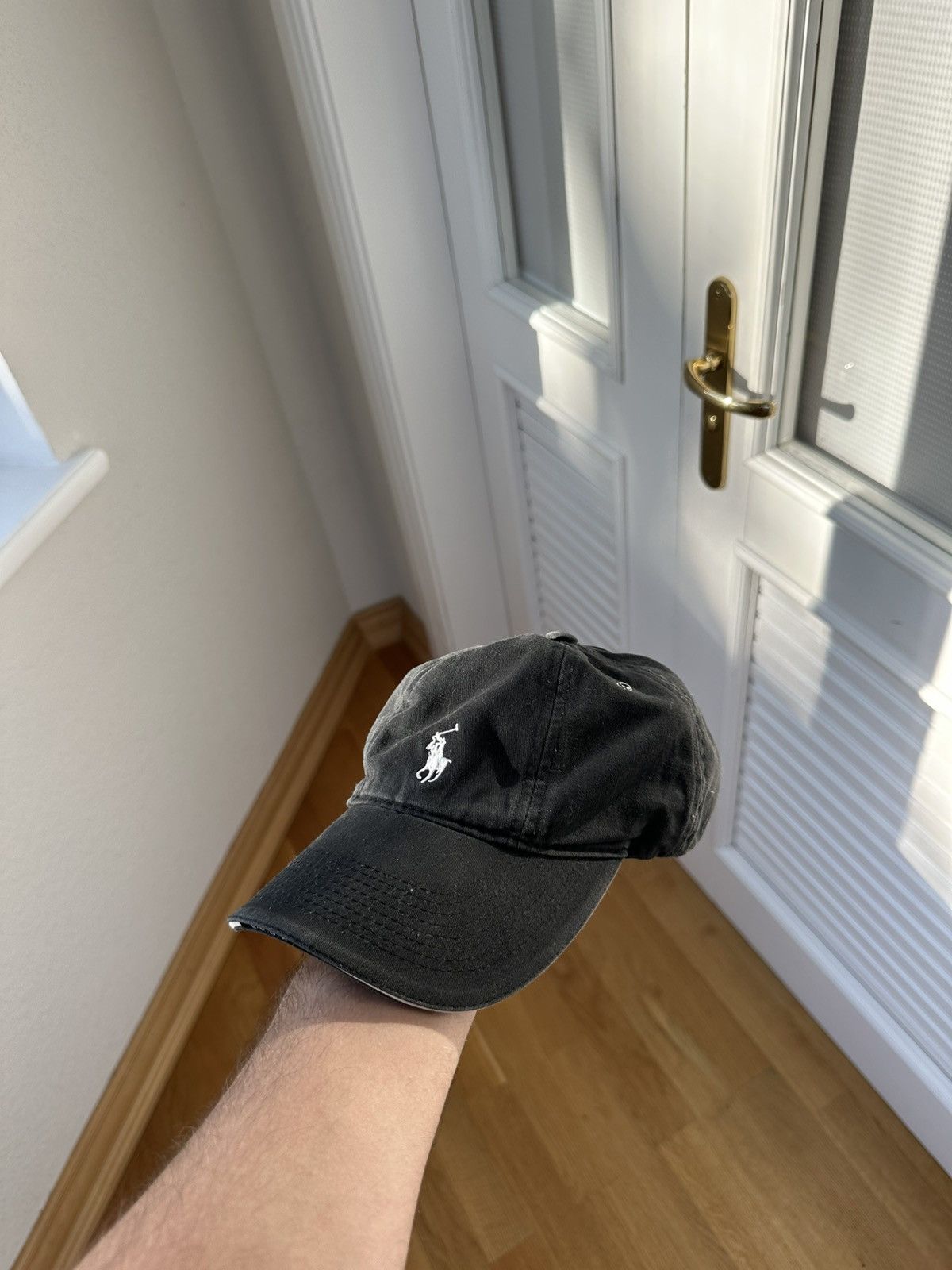 Polo Ralph Lauren Vintage Polo Ralph Lauren Cap Black Fit Back Logo Size ONE SIZE - 1 Thumbnail