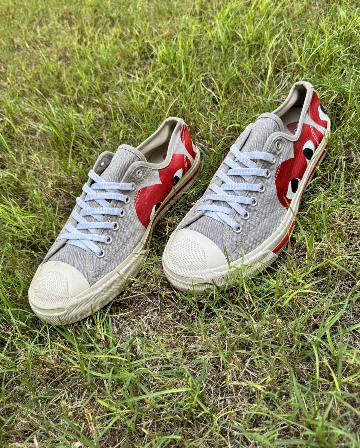Converse Converse Like Boys PLAY x Jack Purcell Drizzle Red Size US 9 / EU 42 - 3 Thumbnail