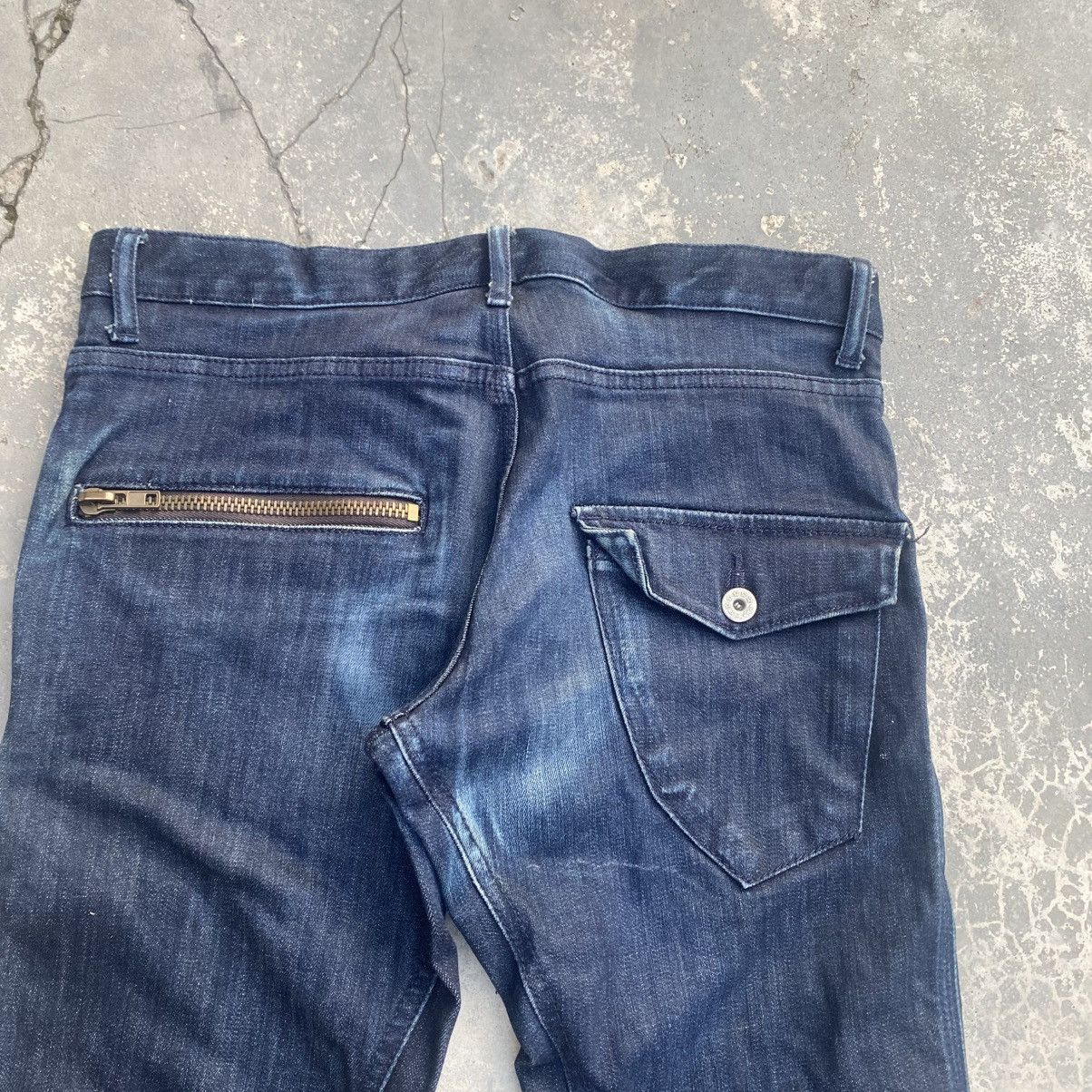 Global Work × Japanese Brand GLOBAL WORK Slim Biker Jeans Size US 33 - 8 Thumbnail