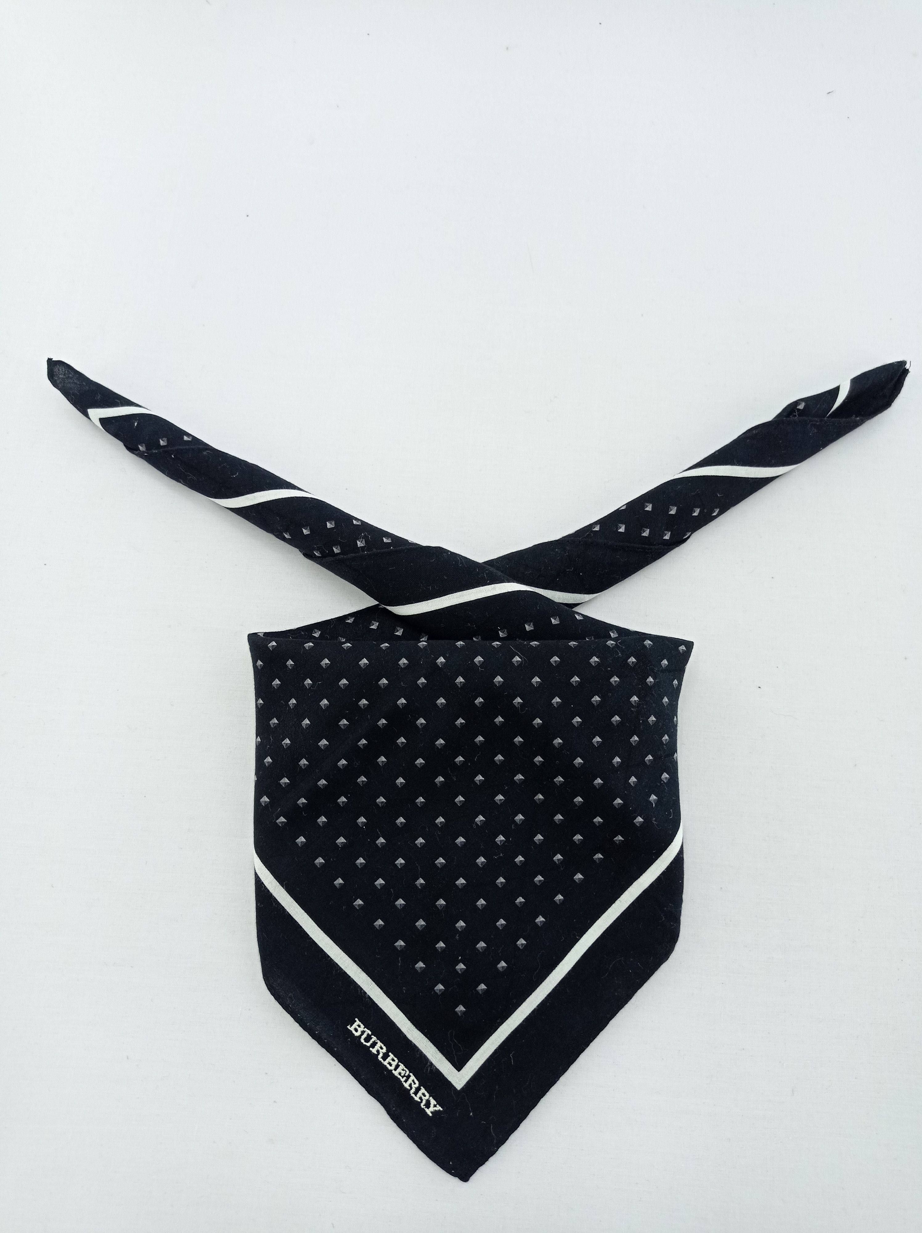 Burberry Vintage Burberry Handkerchief / Neckwear / Bandana Size ONE SIZE - 2 Thumbnail