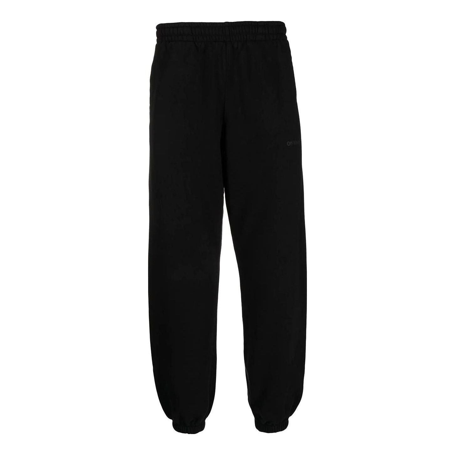 Off-White o1y0225 Logo Jogger & Sweatpant in Black Size US 26 / EU 42 - 1 Thumbnail
