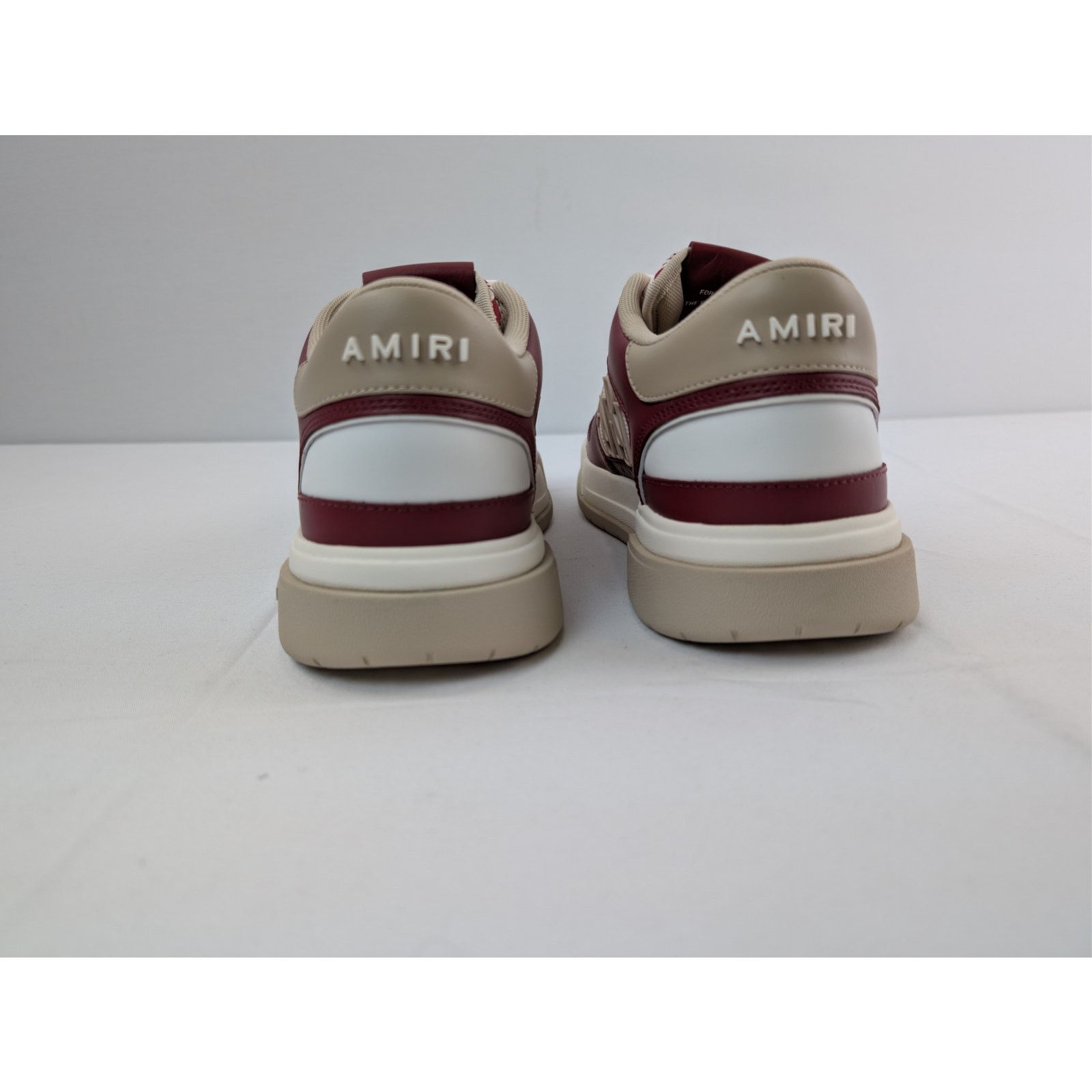 Amiri o1rshd1 Classic Low-Top Sneakers in Deep Red Size US 8 / EU 41 - 11 Thumbnail