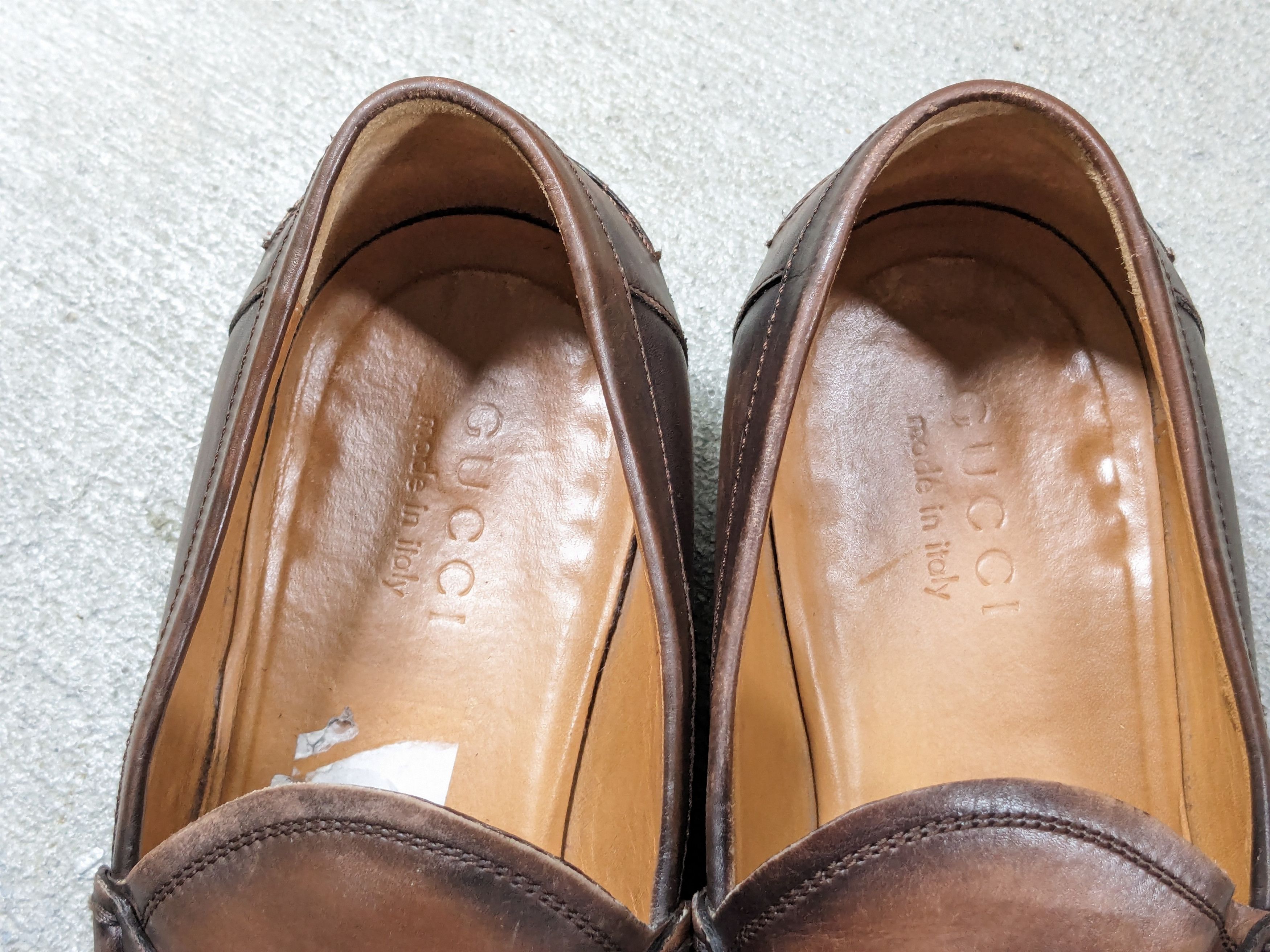 Gucci × Vintage Gucci Horsebit Loafers Brown Leather 8.5 Italy Slip On Size US 8.5 / EU 41-42 - 7 Thumbnail