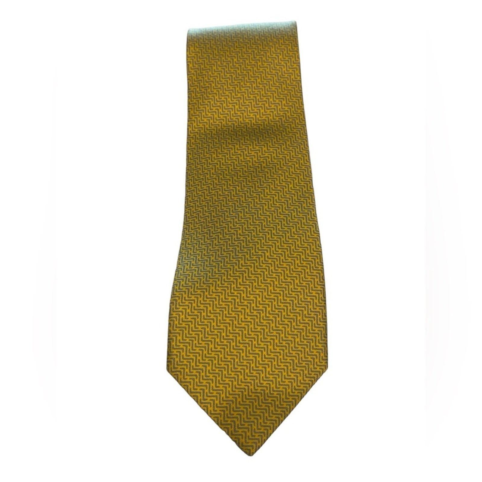 Hermes Hermès 6258 silk tie made in france Size ONE SIZE - 1 Thumbnail