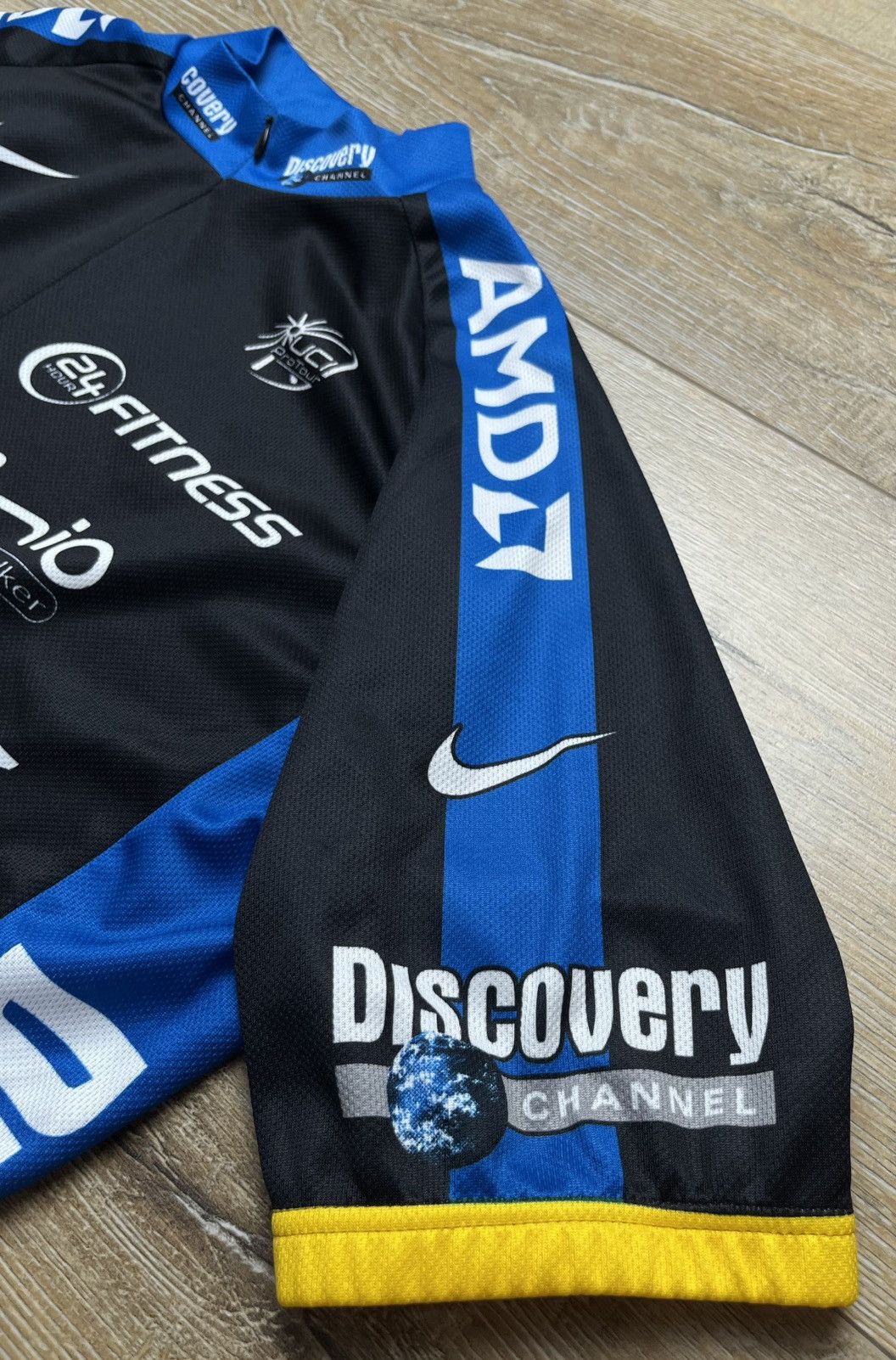 Nike VINTAGE NIKE DISCOVERY CYLCING JERSEY Y2K Size US M / EU 48-50 / 2 - 8 Thumbnail