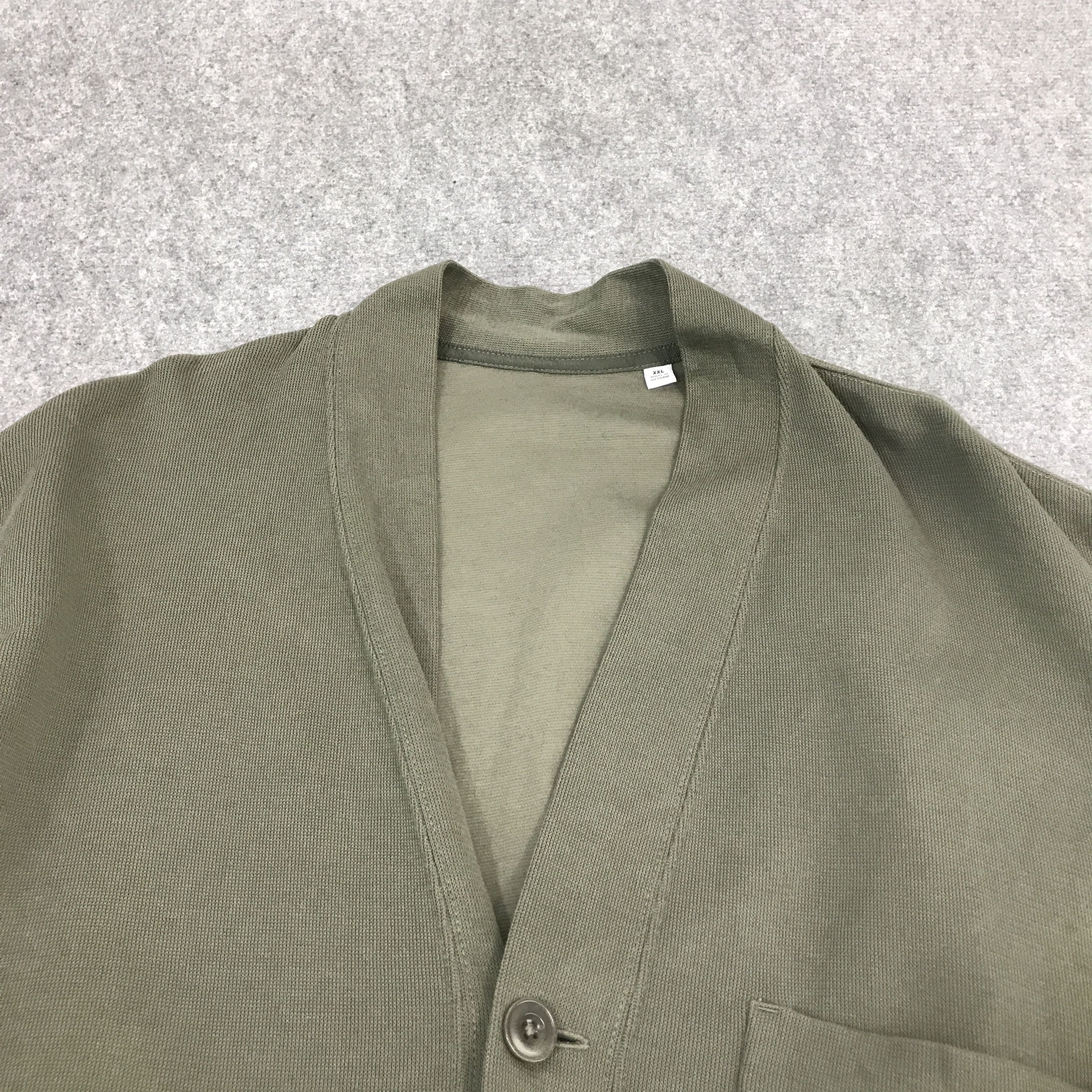 Christophe Lemaire × Japanese Brand × Uniqlo UNIQLO X LEMAIRE BUTTON CARDIGAN JACKET Size US XXL / EU 58 / 5 - 7 Thumbnail