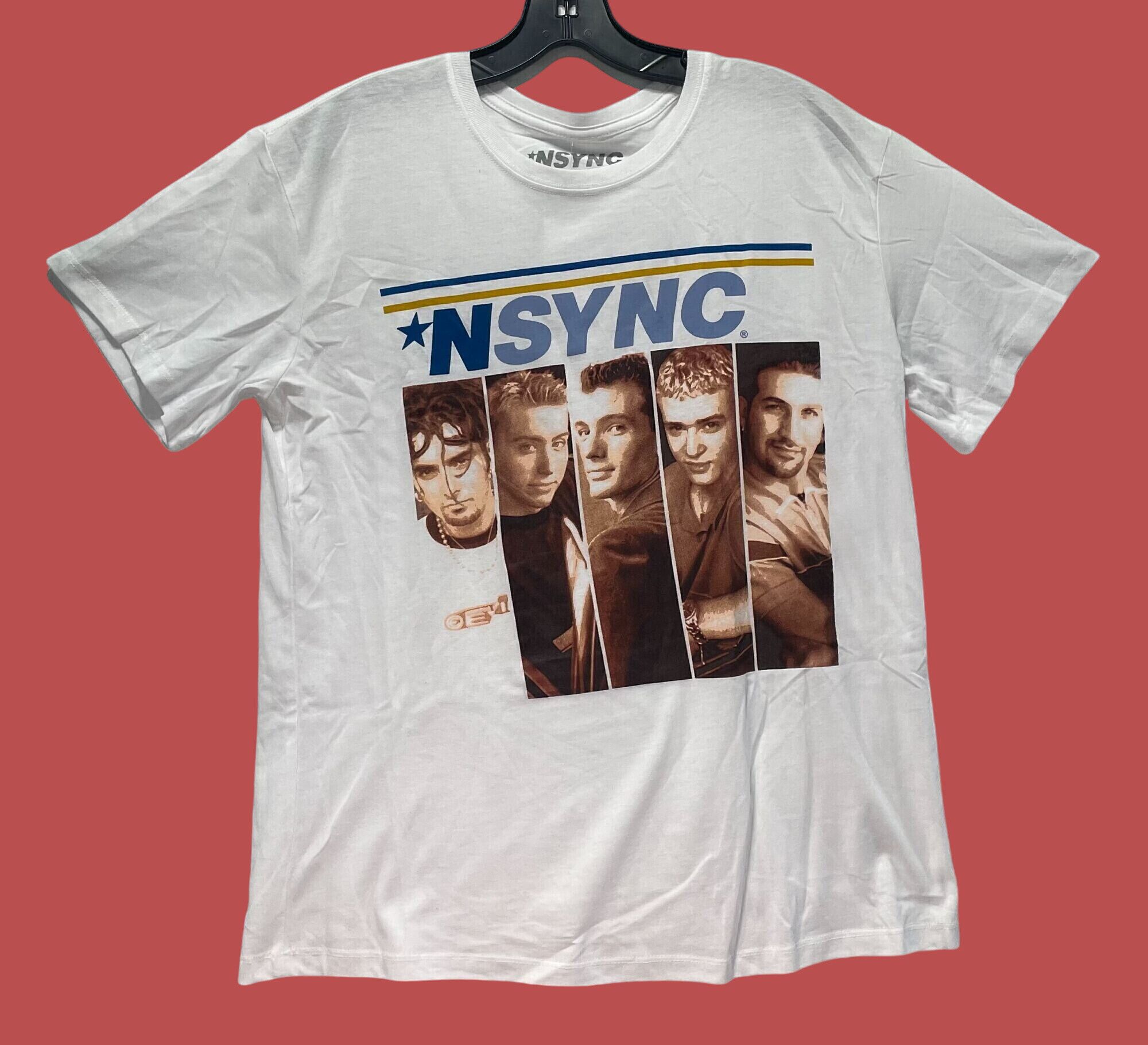 Other NSYNC - Men's Adult Short Sleeves T-Shirt - Graphic Tee - Wh Size US L / EU 52-54 / 3 - 1 Thumbnail