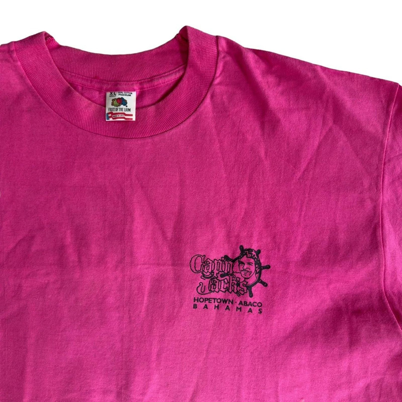 Fruit Of The Loom Vintage Single Stitch T-Shirt w/ Cool Graphics Size US XL / EU 56 / 4 - 2 Thumbnail