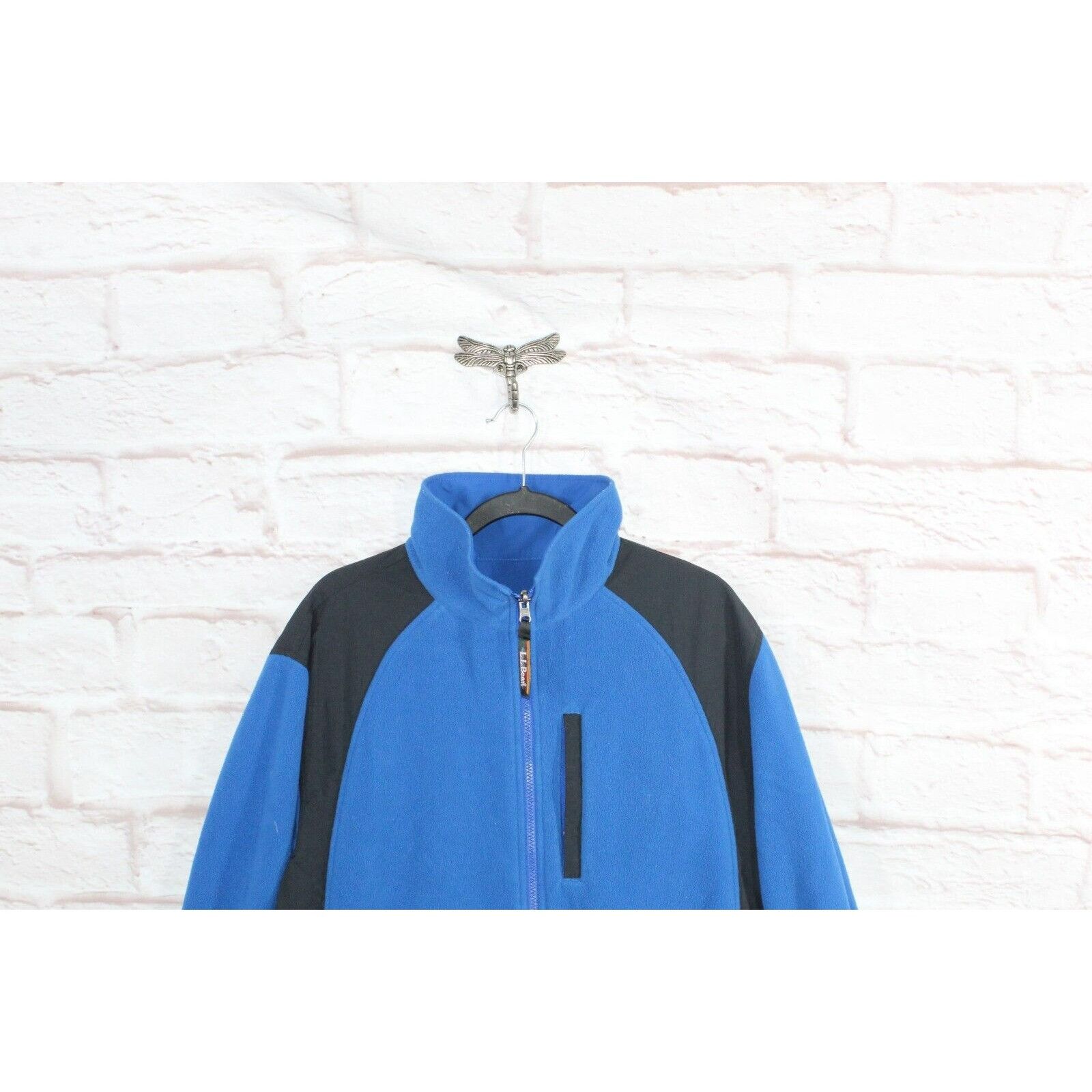 L.L. Bean LL Bean Mens Blend Zip Up Reversible Fleece Jacket Size US L / EU 52-54 / 3 - 8 Thumbnail