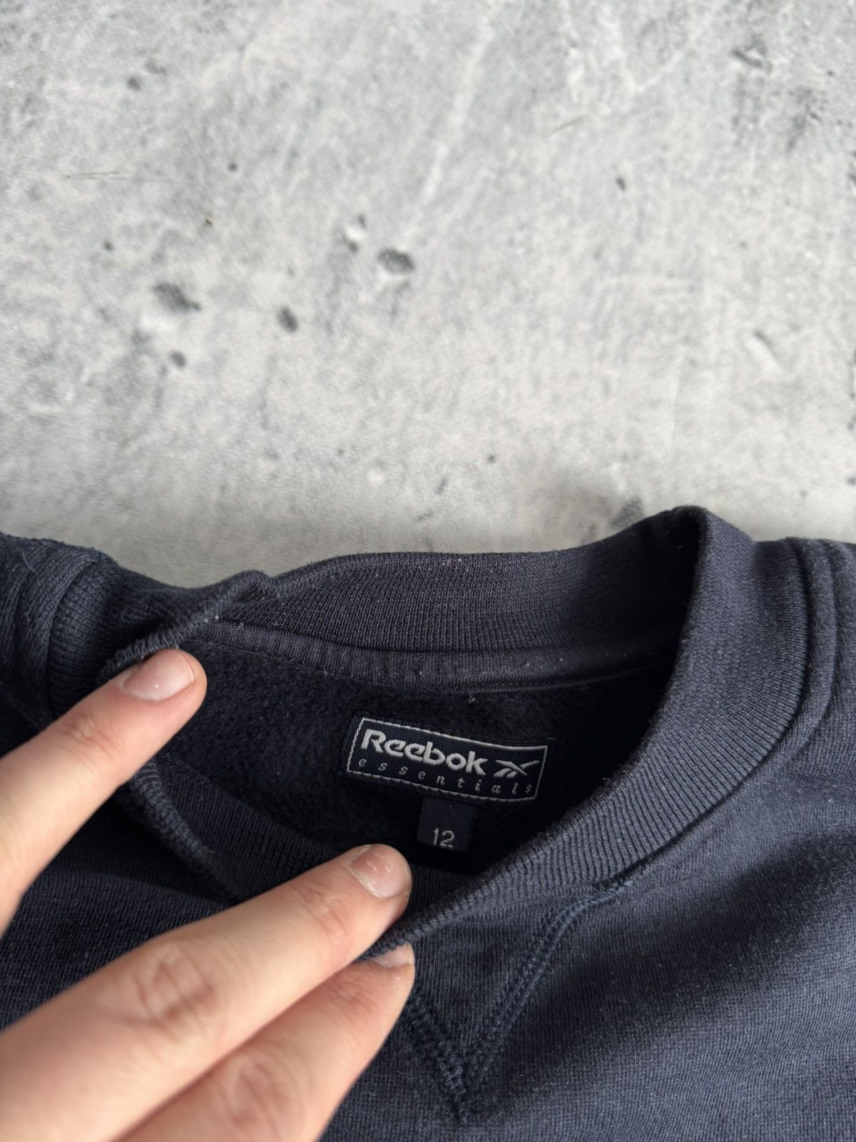 Reebok × Vintage Reebok essentials sweatshirt size 12 Size US S / EU 44-46 / 1 - 4 Thumbnail