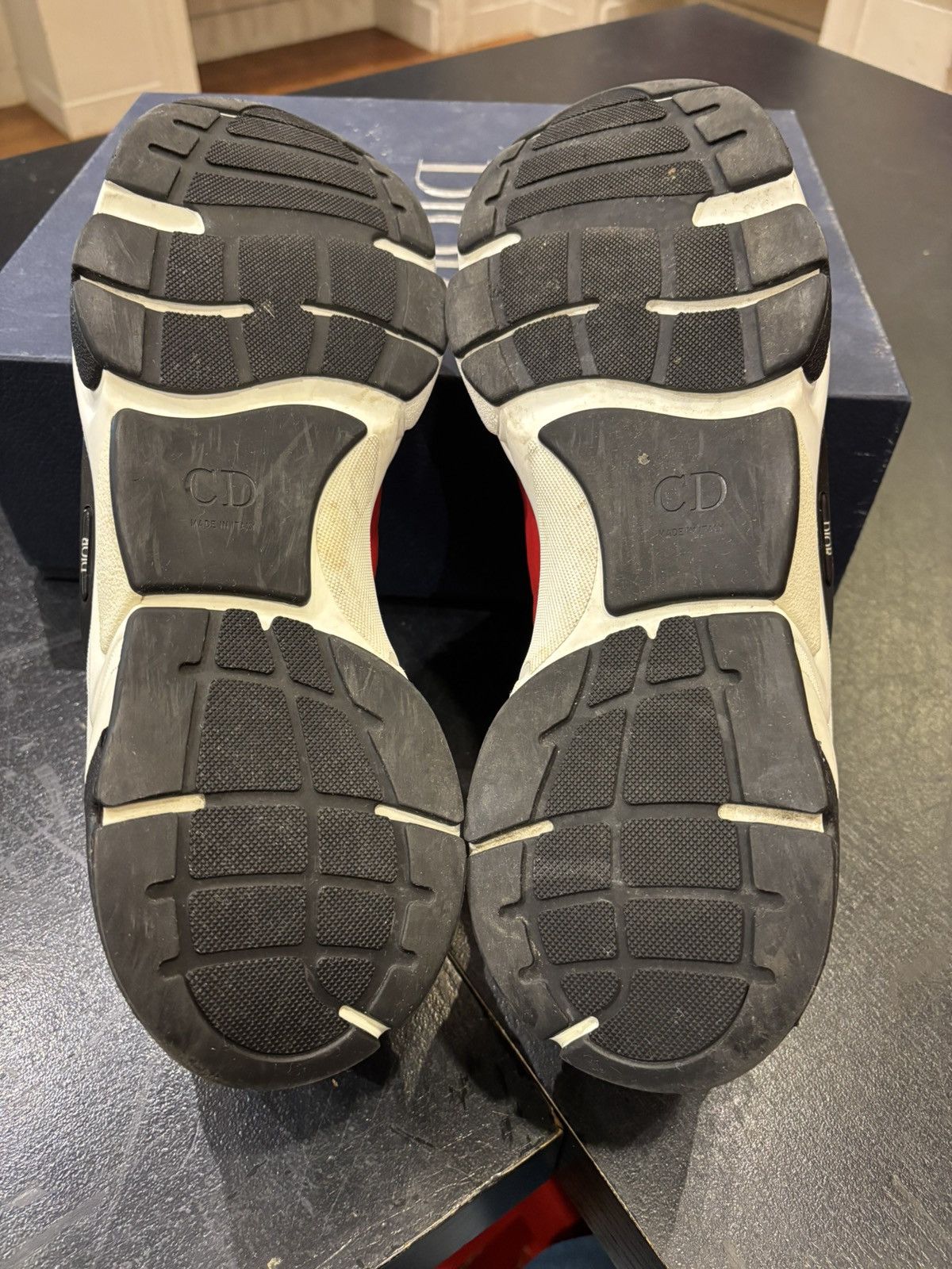 Dior Dior B22 White / Red (16) Size US 15 / EU 48 - 6 Thumbnail