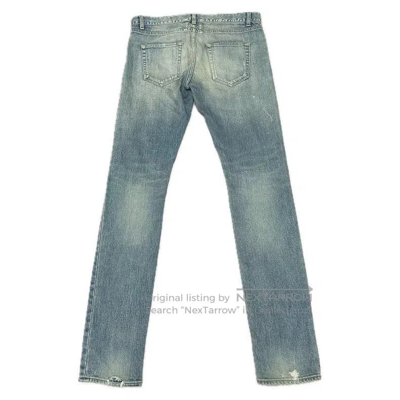 Saint Laurent Paris Saint Laurent SLP 16aw D02 Distressed Jeans. Size US 32 / EU 48 - 2 Thumbnail