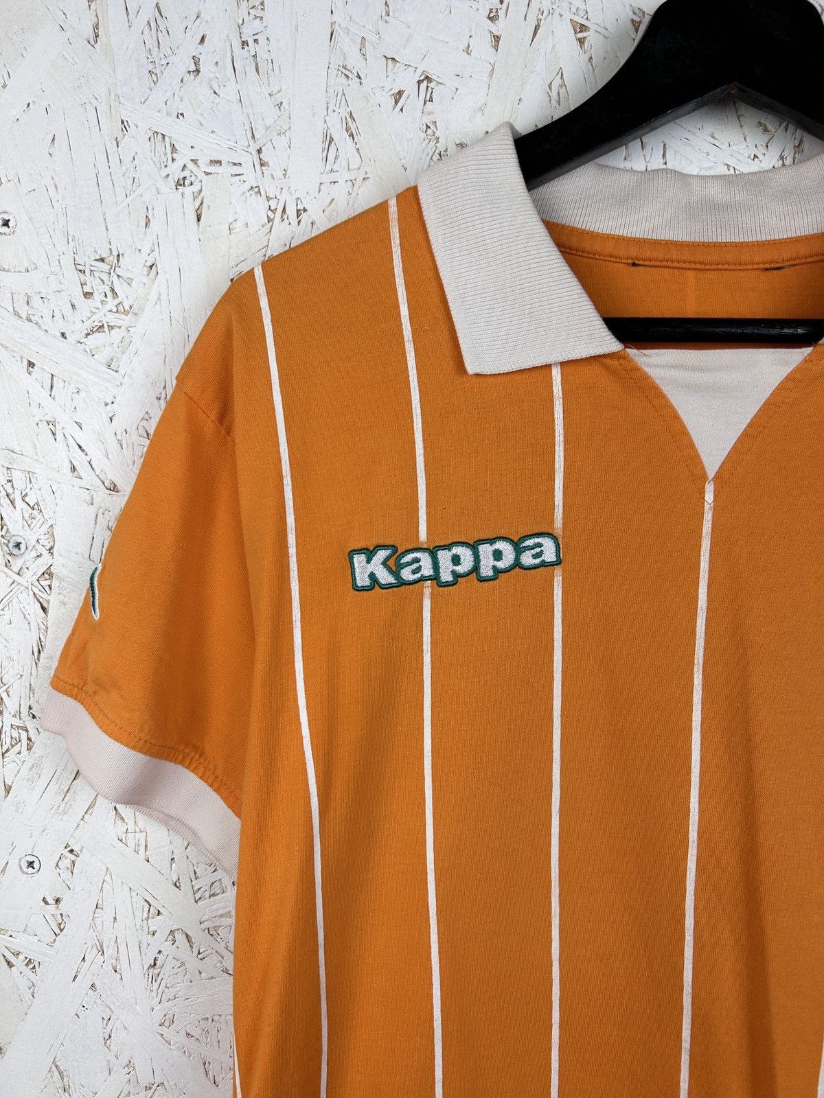 Kappa 00s Vintage Kappa Werder Bremen 2004/05 Striped Polo Shirt Size US M / EU 48-50 / 2 - 2 Thumbnail
